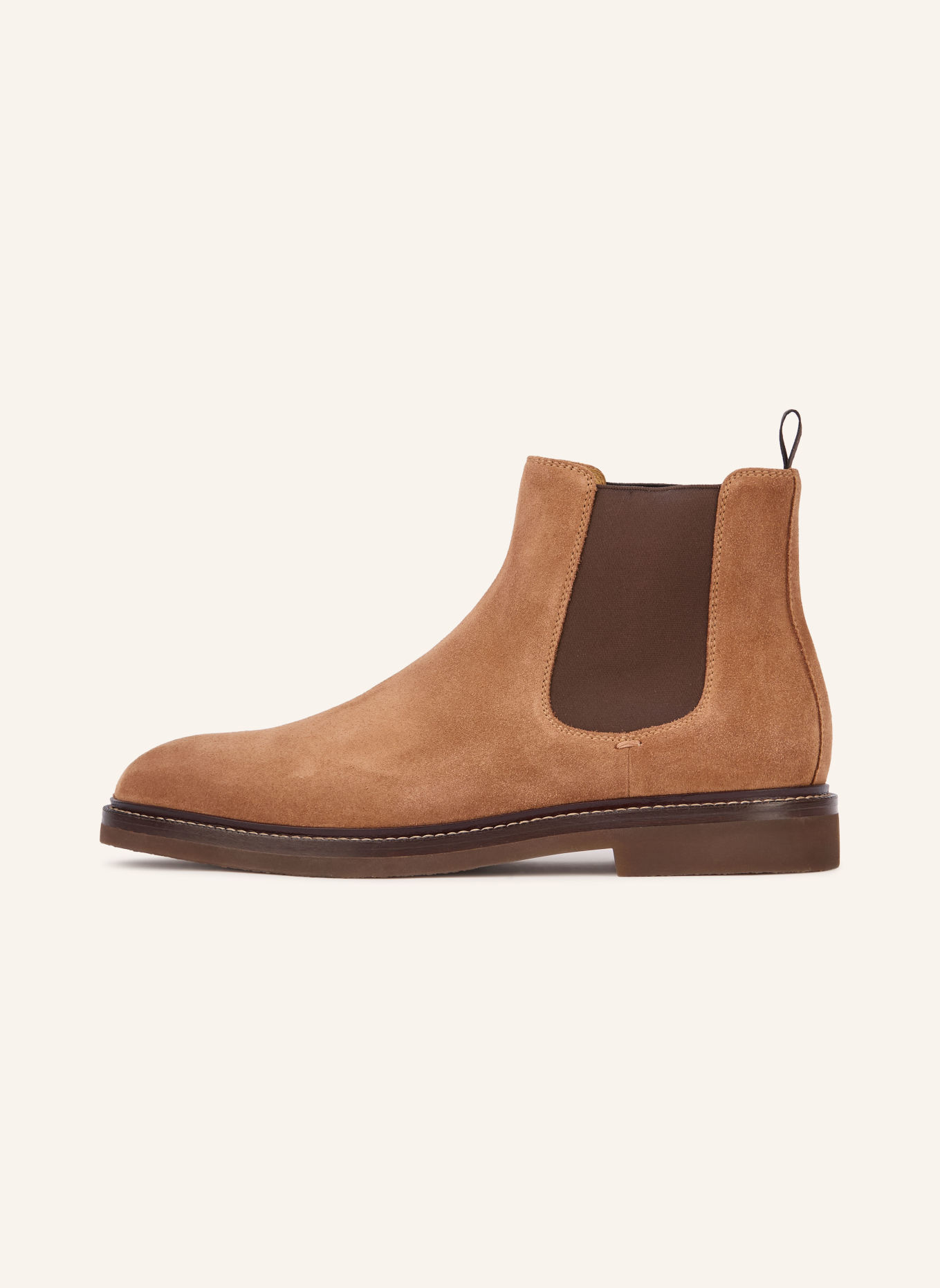 BRUNELLO CUCINELLI Chelsea boots: LICHTBRUIN / MARRON FONCÉ