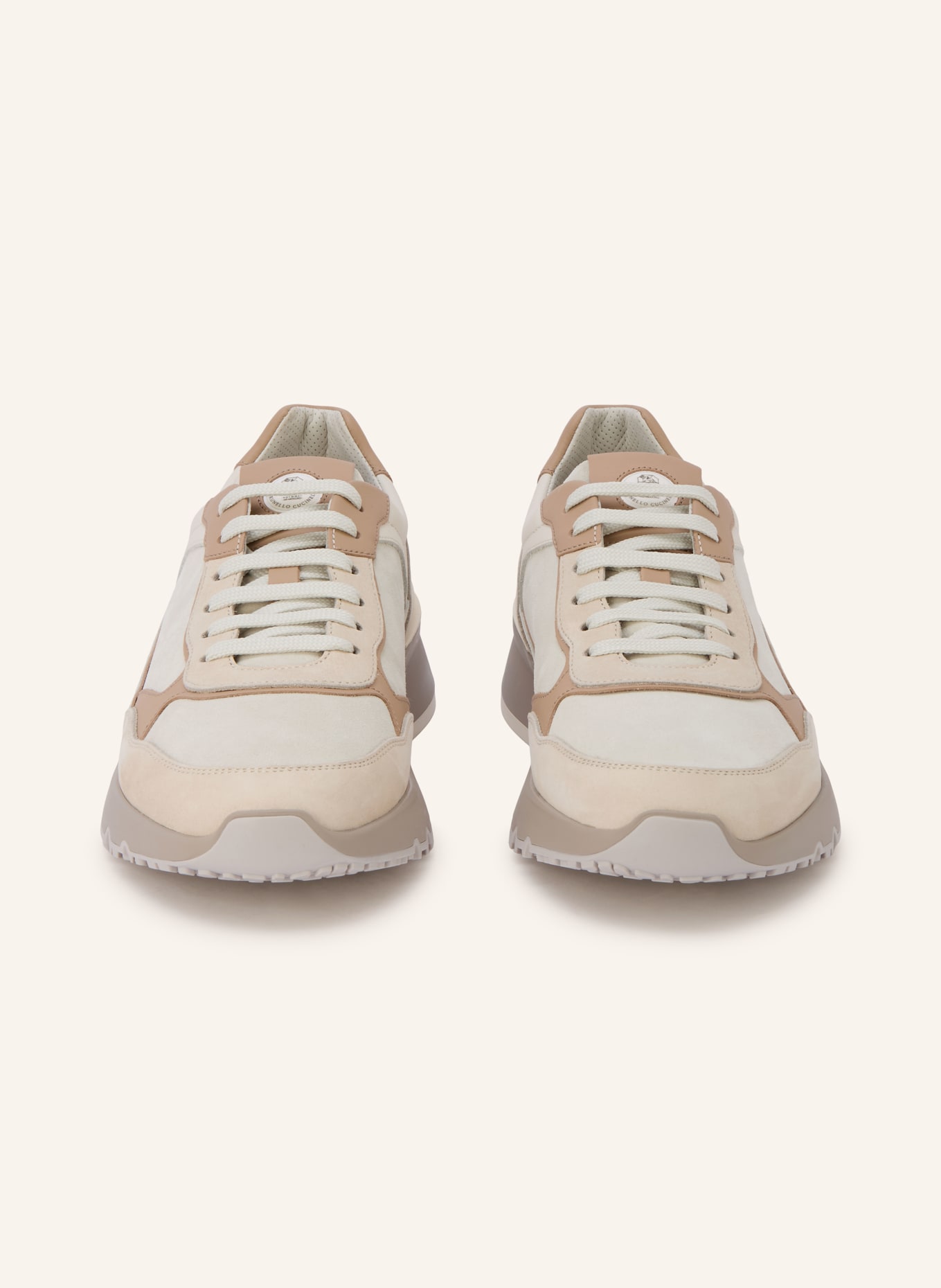 BRUNELLO CUCINELLI Sneakers: CREAM / CAMEL / BEIGE