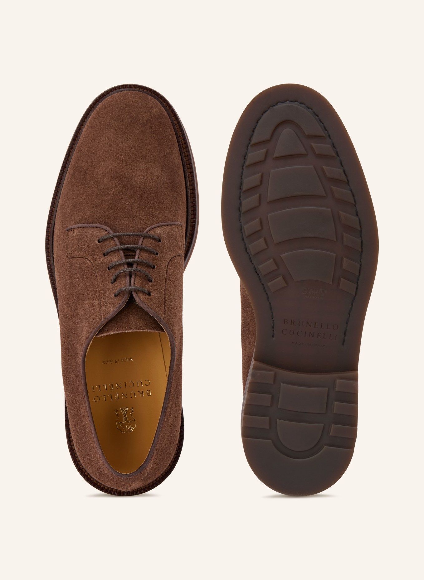 BRUNELLO CUCINELLI Schnürer: BRAUN