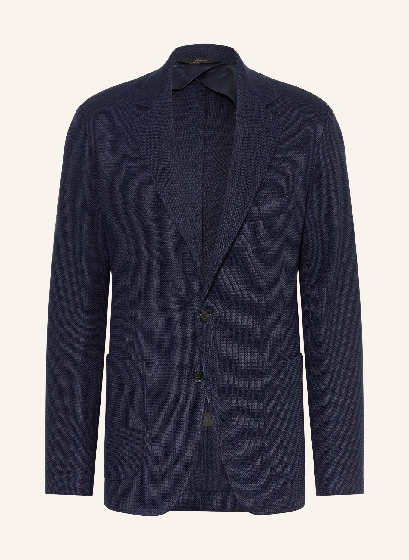 Brioni Veston slim fit: BLEU FONCÉ