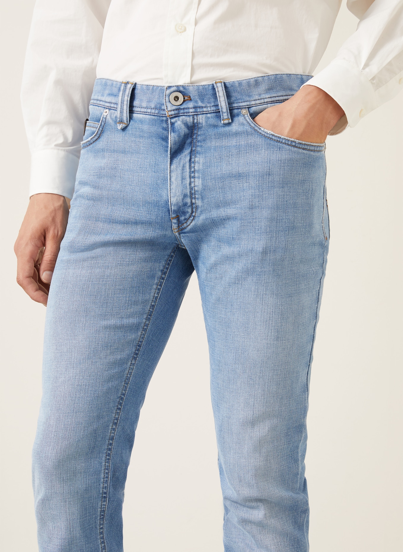 Brioni Jeans MERIBEL Regular Fit: 4800 BLUETTE