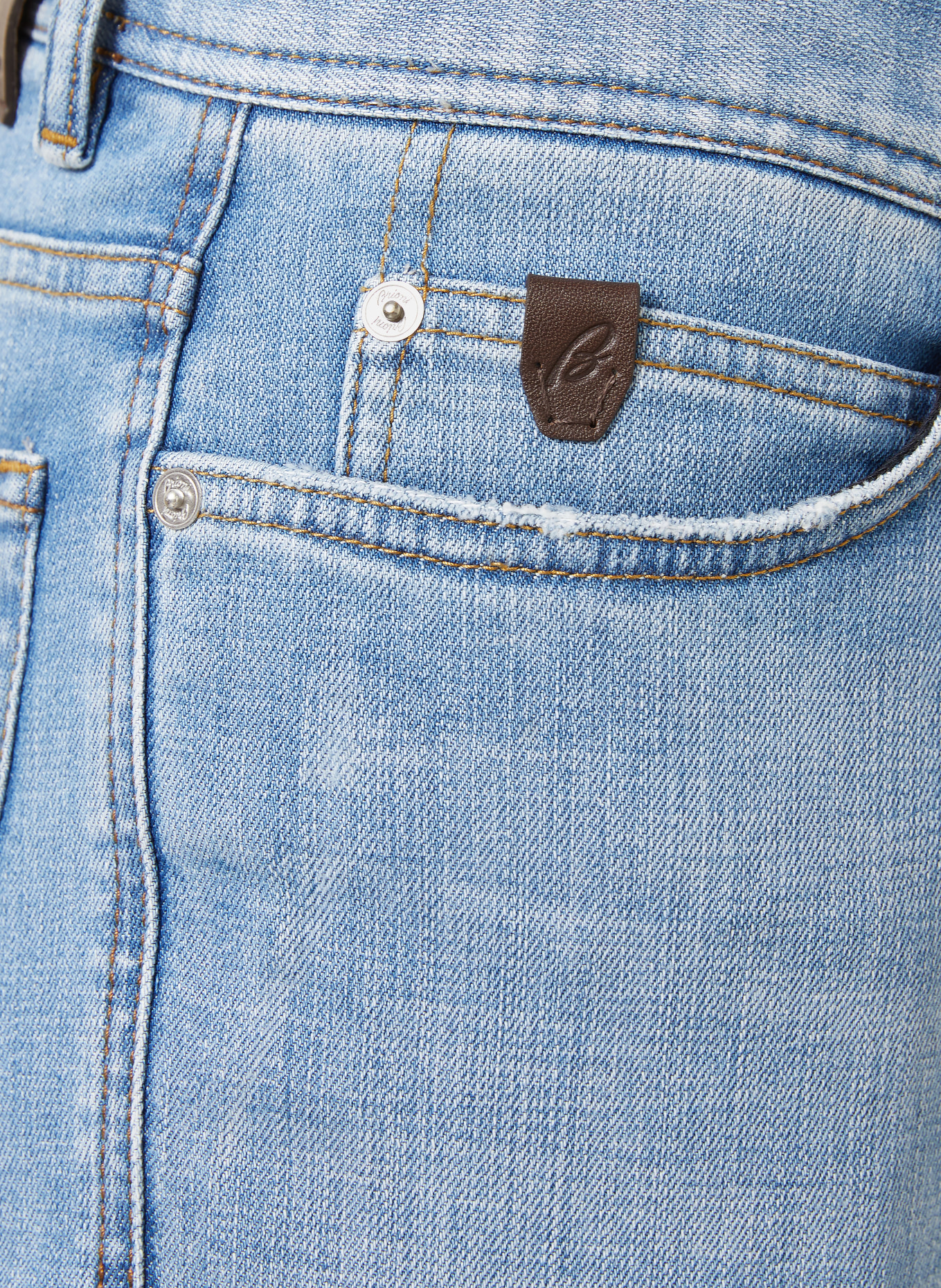 Brioni Jeans MERIBEL Regular Fit: 4800 BLUETTE