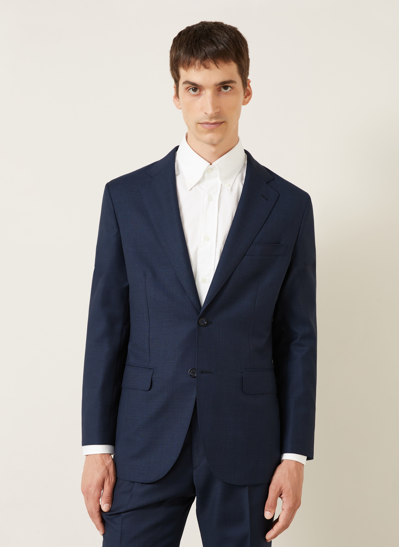 Brioni Anzug NEWPLUM Extra Slim Fit: DUNKELBLAU