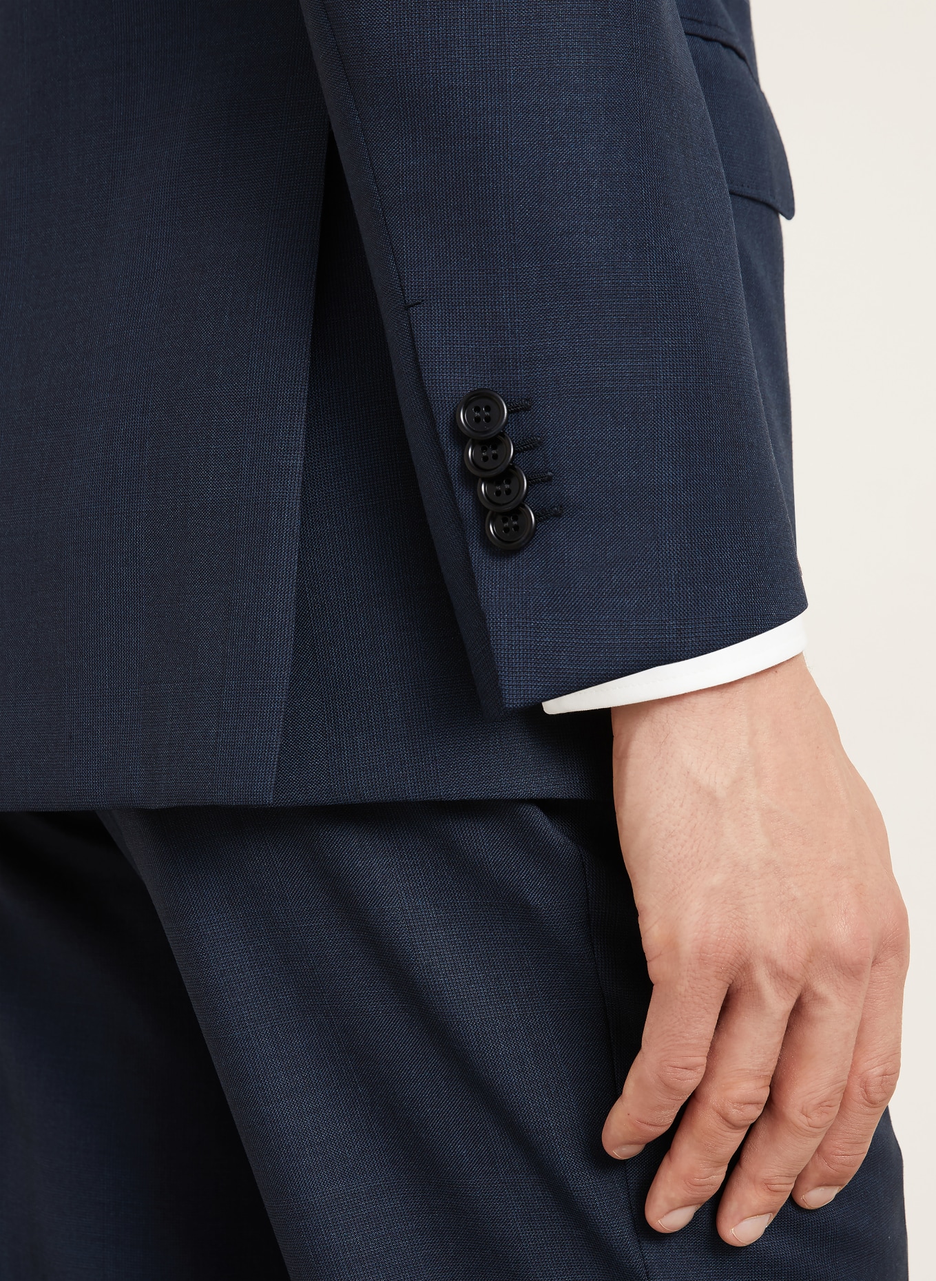 Brioni Anzug NEWPLUM Extra Slim Fit: DUNKELBLAU