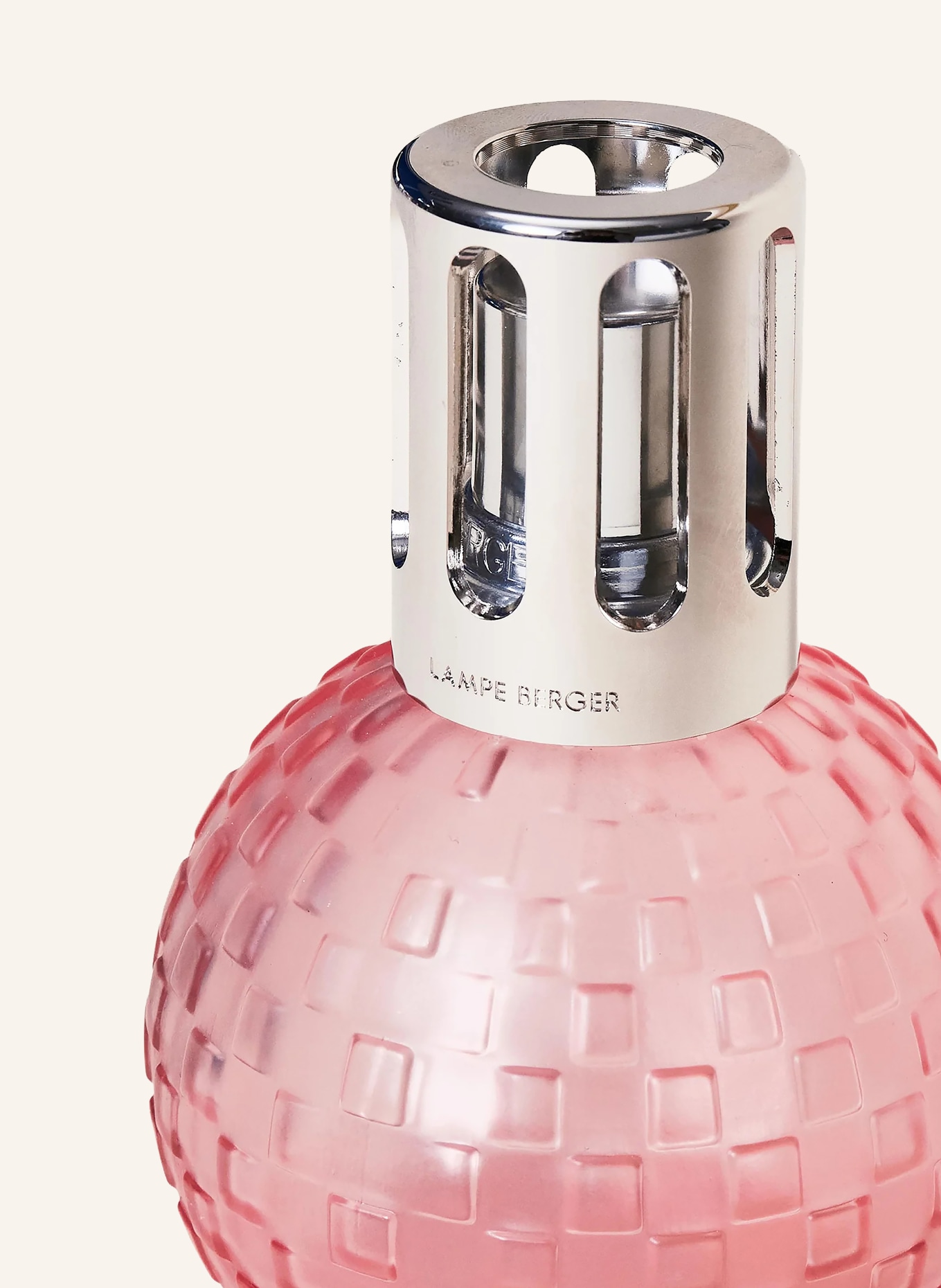 MAISON BERGER PARIS DISCO PÊCHE Set: Fragrance lamp and refill: PINK
