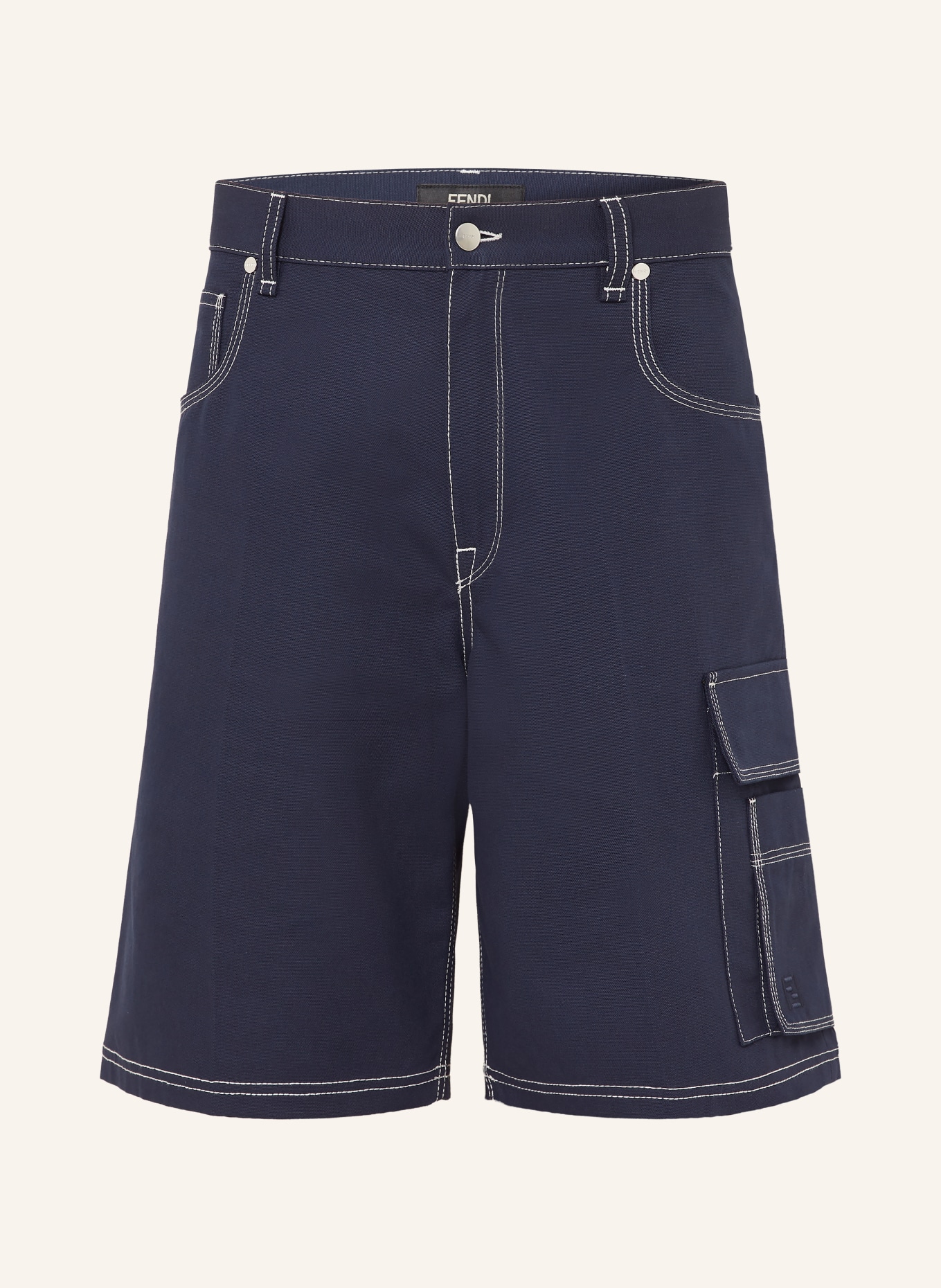 FENDI Cargoshorts: DUNKELBLAU