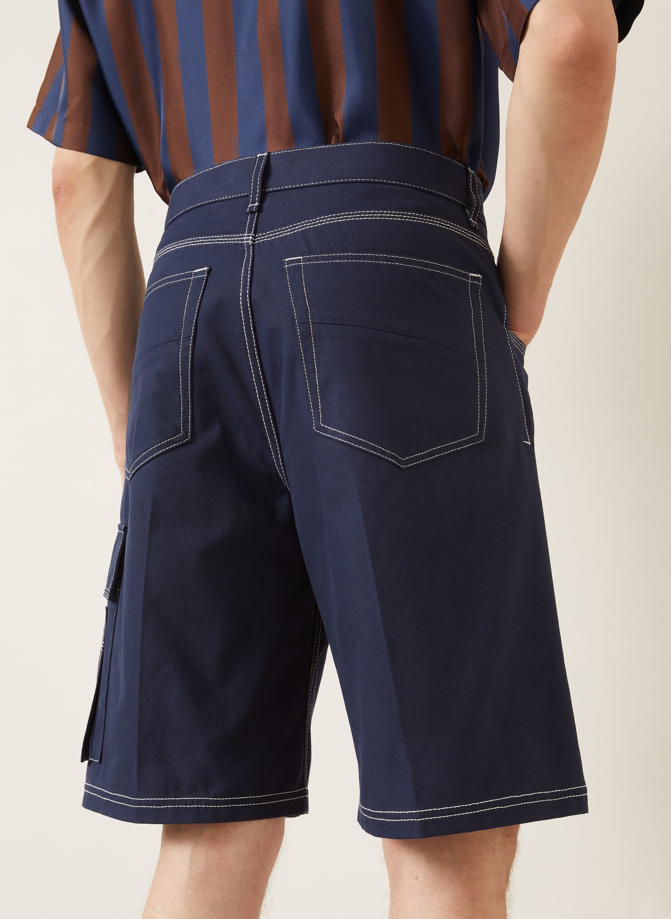 FENDI Cargoshorts: DUNKELBLAU