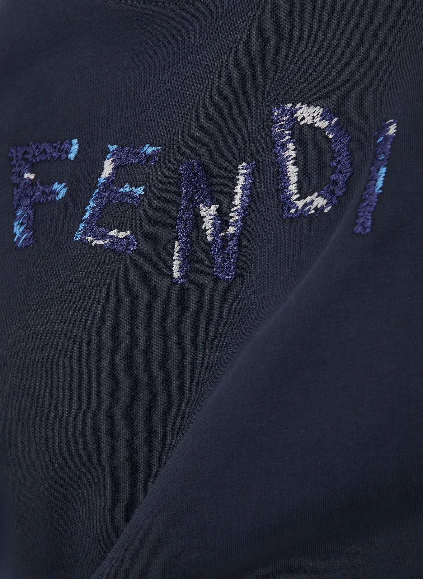 FENDI T-Shirt: DUNKELBLAU