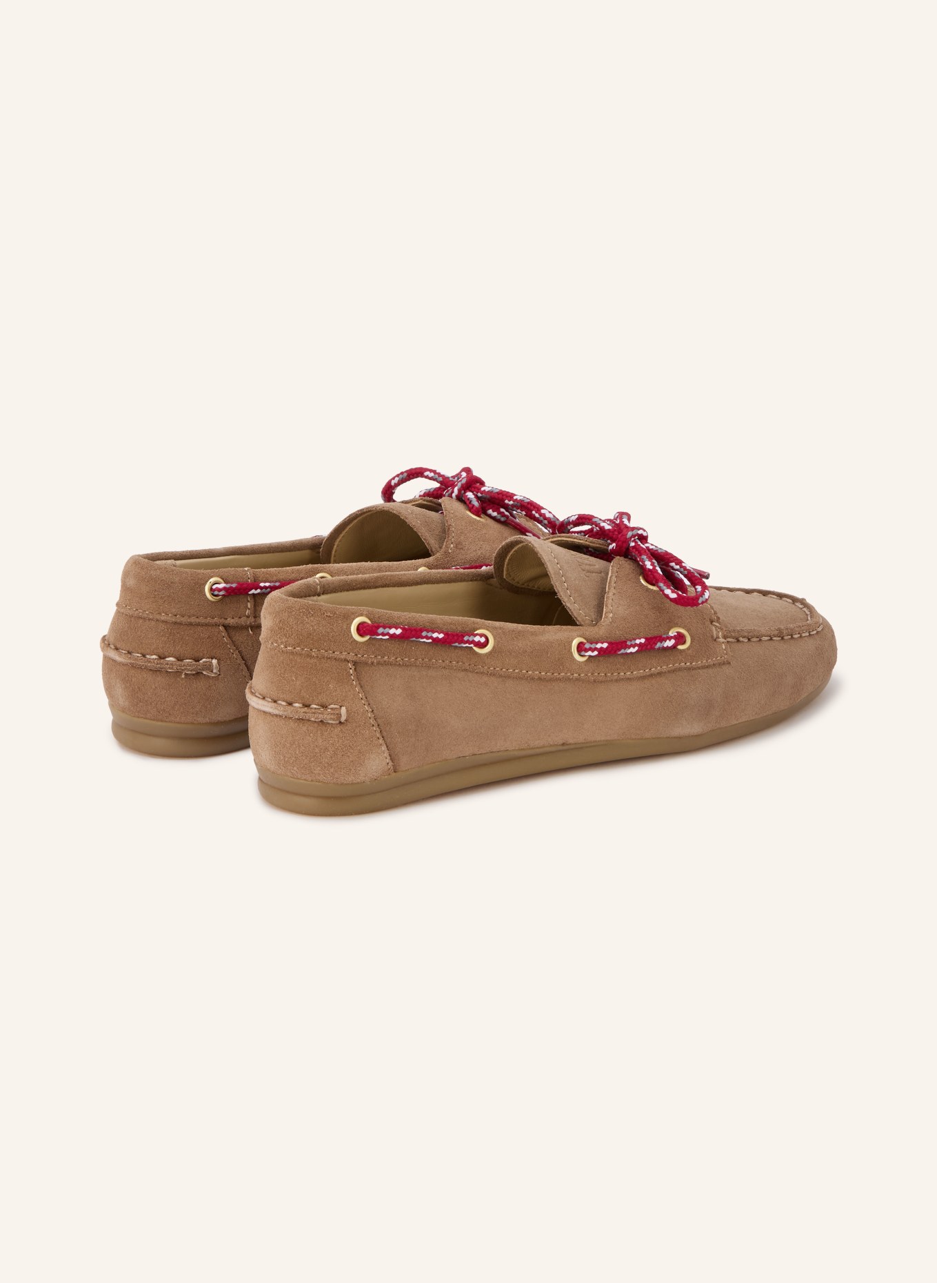Toral Bootsschuhe KIMANA: BEIGE / ROT / WEISS