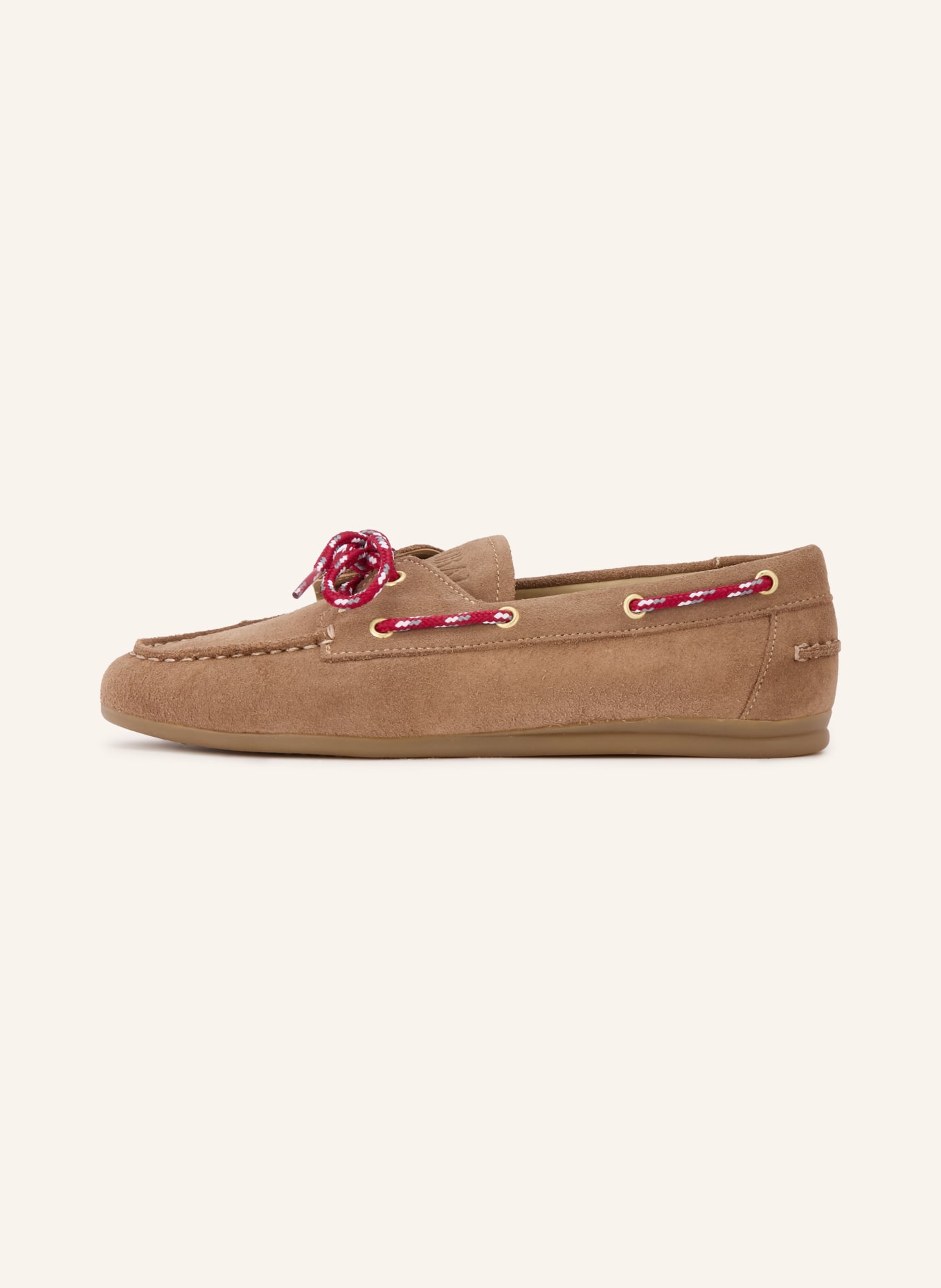 Toral Bootsschuhe KIMANA: BEIGE / ROT / WEISS