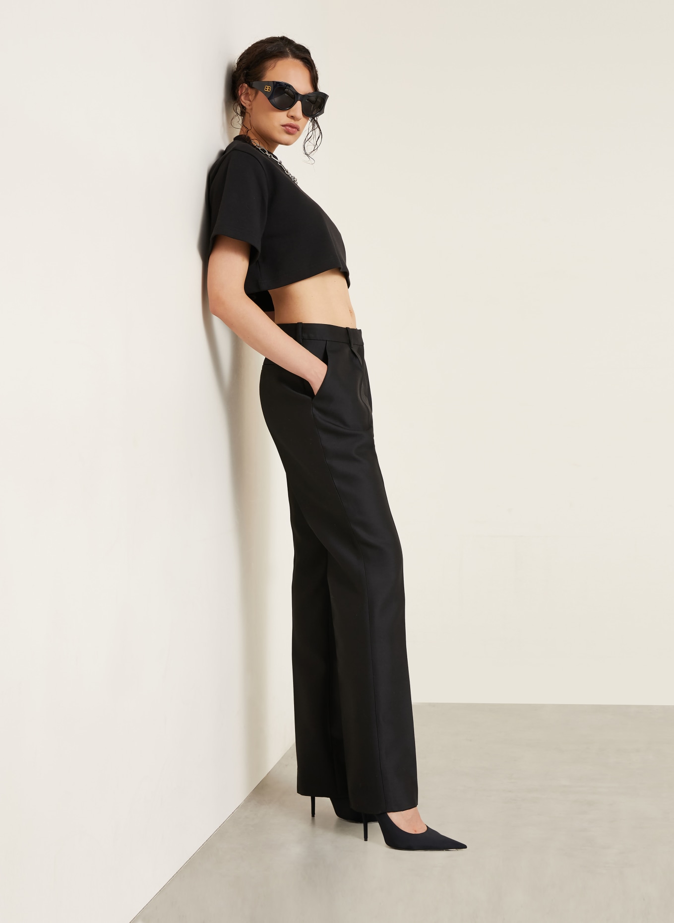 BALENCIAGA Hose: SCHWARZ