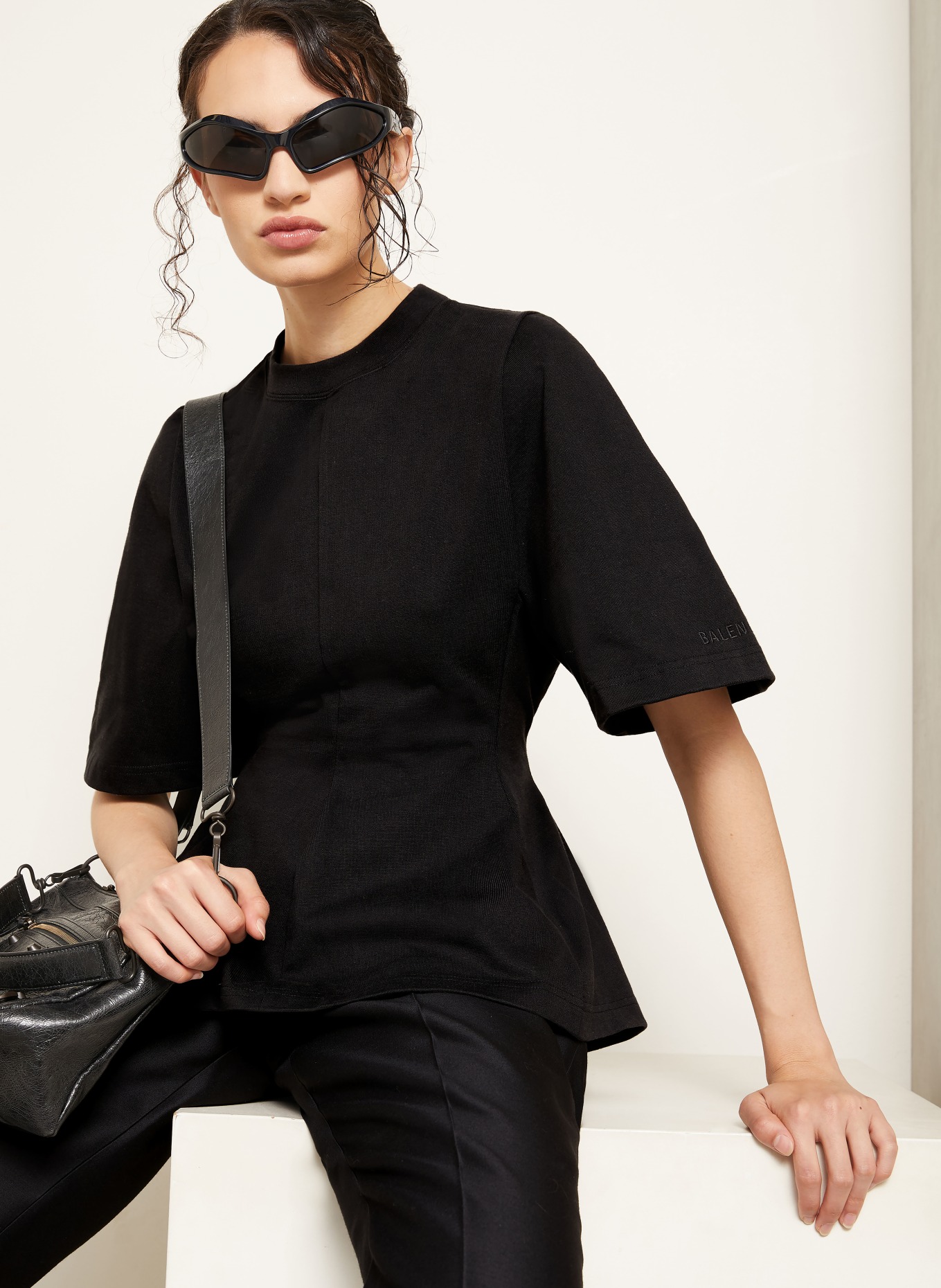 BALENCIAGA T-Shirt: SCHWARZ