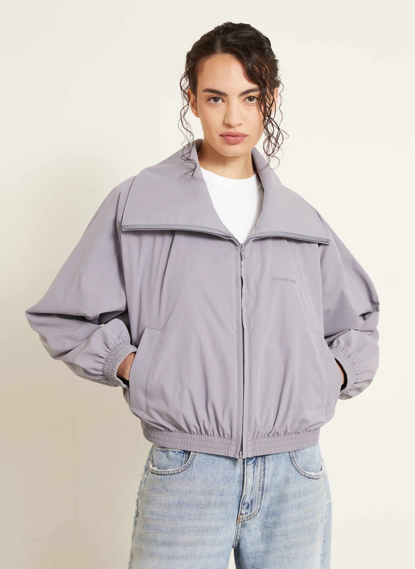 BALENCIAGA Jacke: GRAU