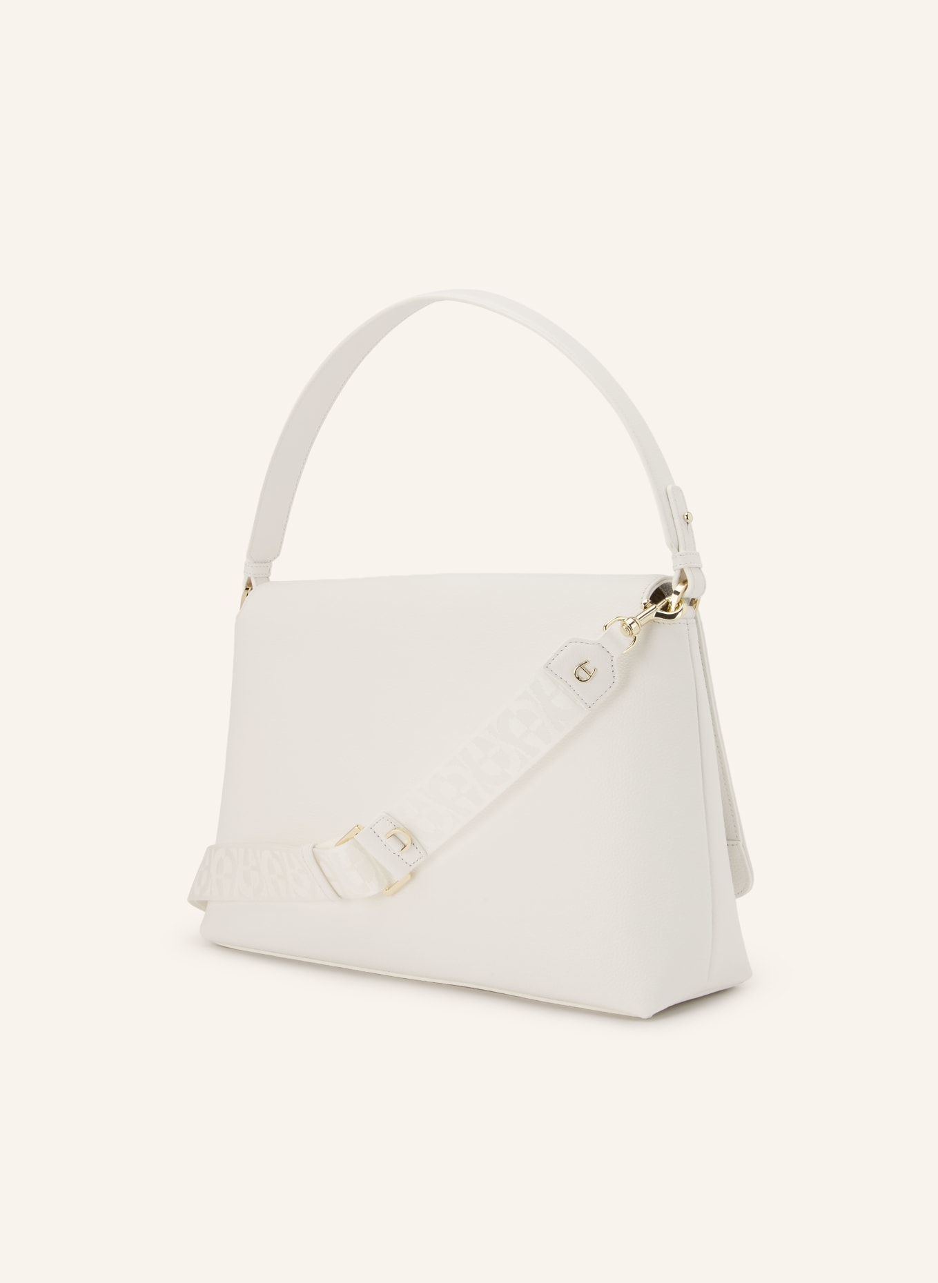 AIGNER Taška přes rameno ZITA MEDIUM: BÍLÁ / ZLATÁ