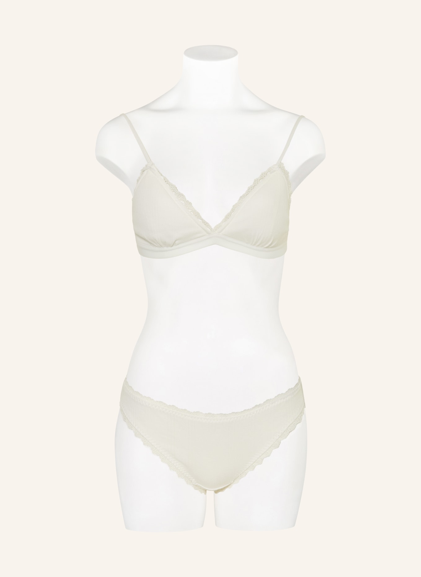 NEO NOIR Triangel-BH RANYA: CREME
