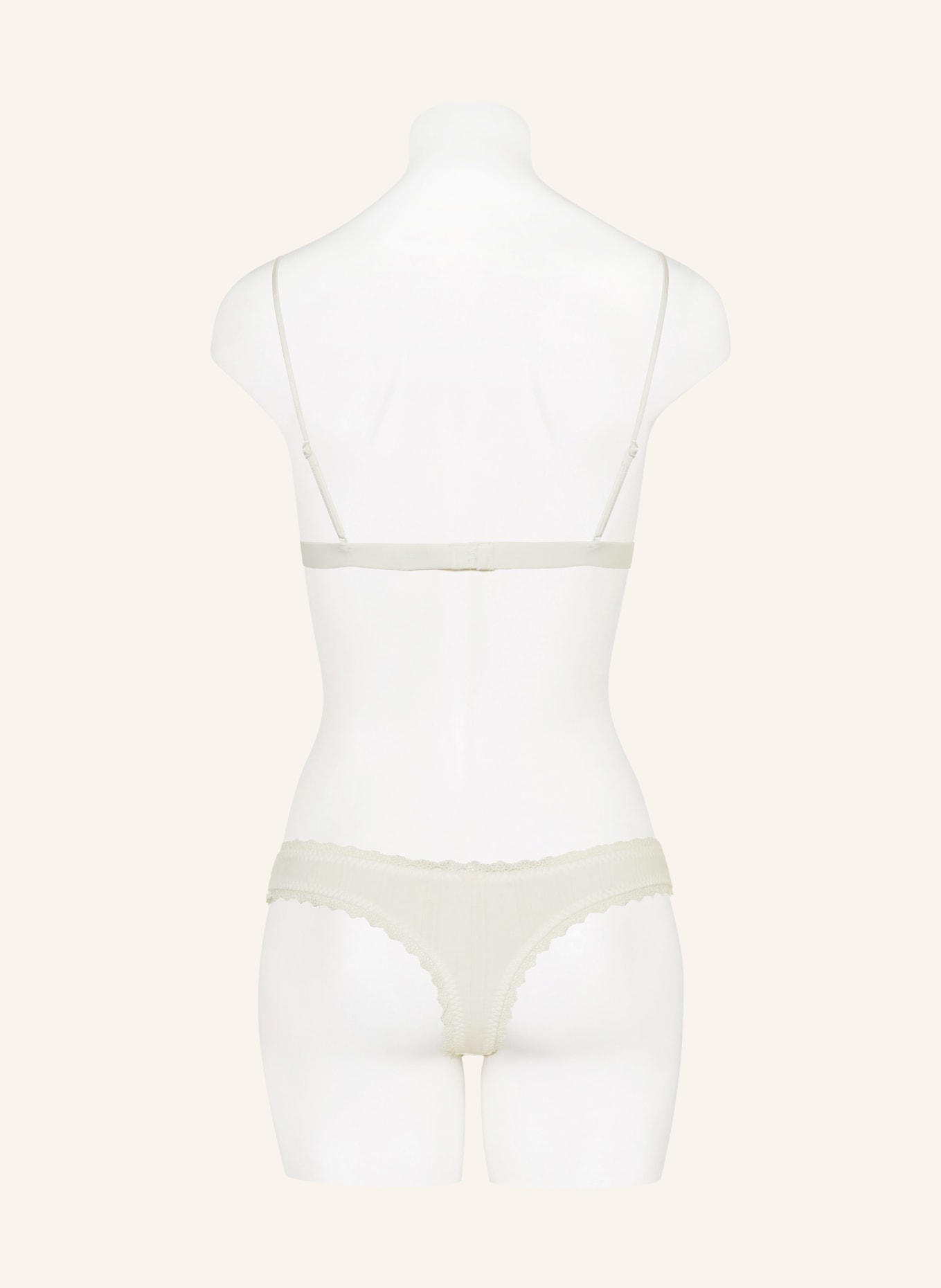 NEO NOIR Triangel-BH RANYA: CREME