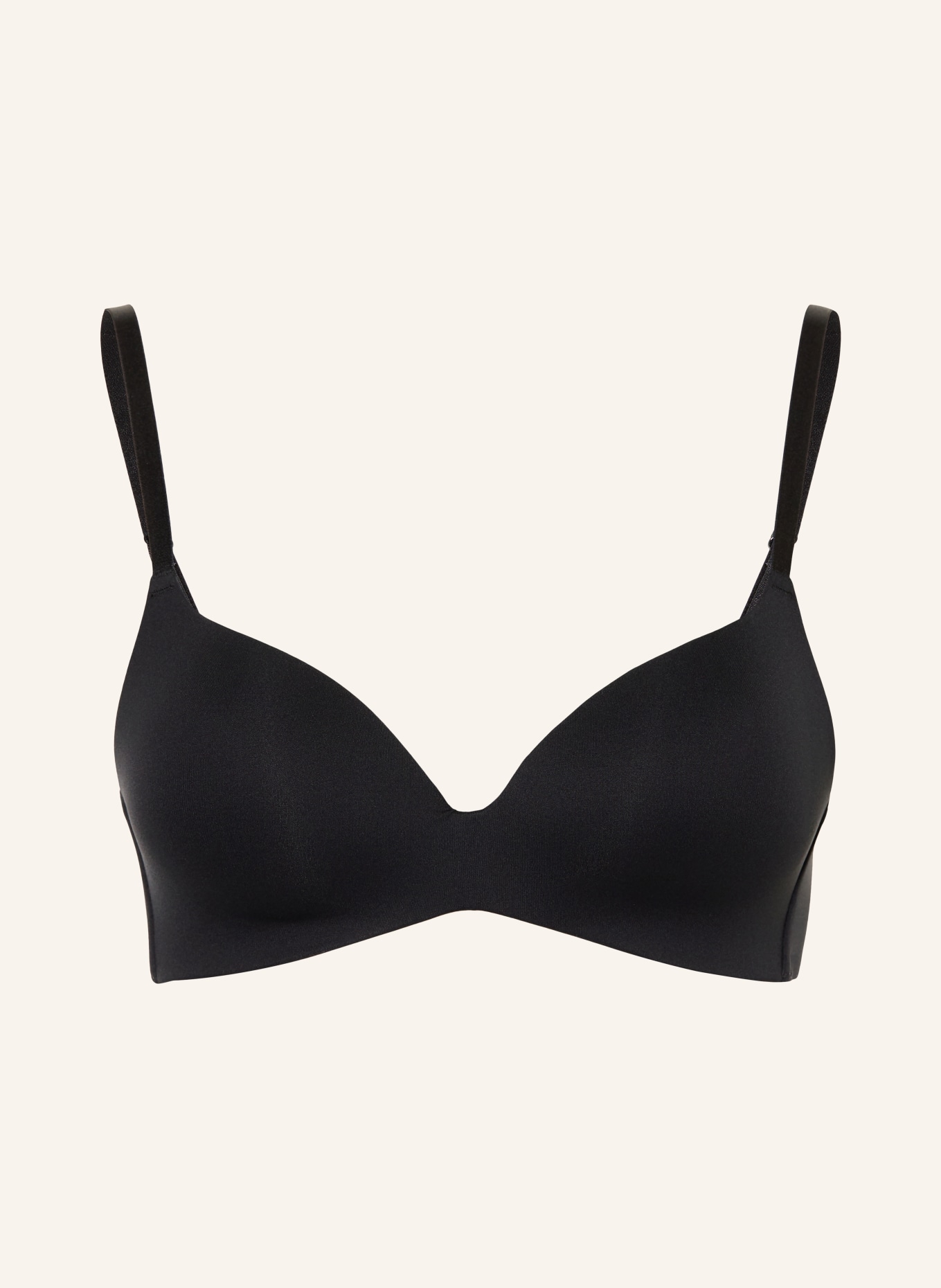 NEO NOIR LYSIA Triangle bra: BLACK