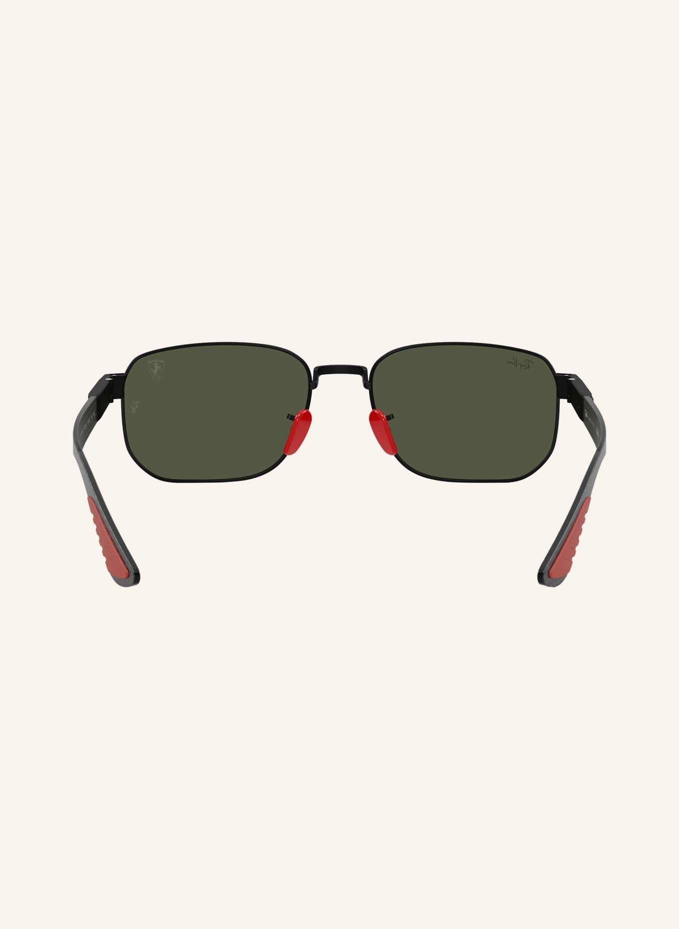 Ray-Ban Sunglasses RB8329M: MATTE BLACK/GREEN