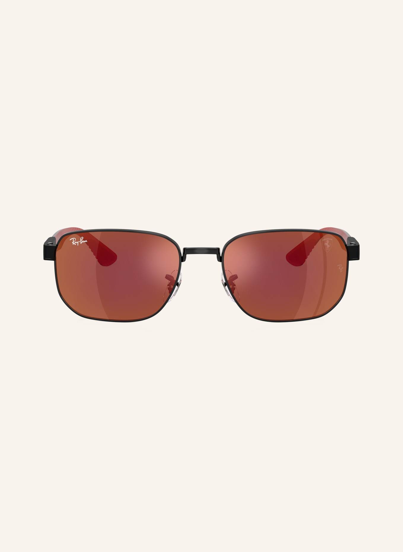 Ray-Ban Zonnebril RB8329M: ZWART/BRUIN GESPEGELD