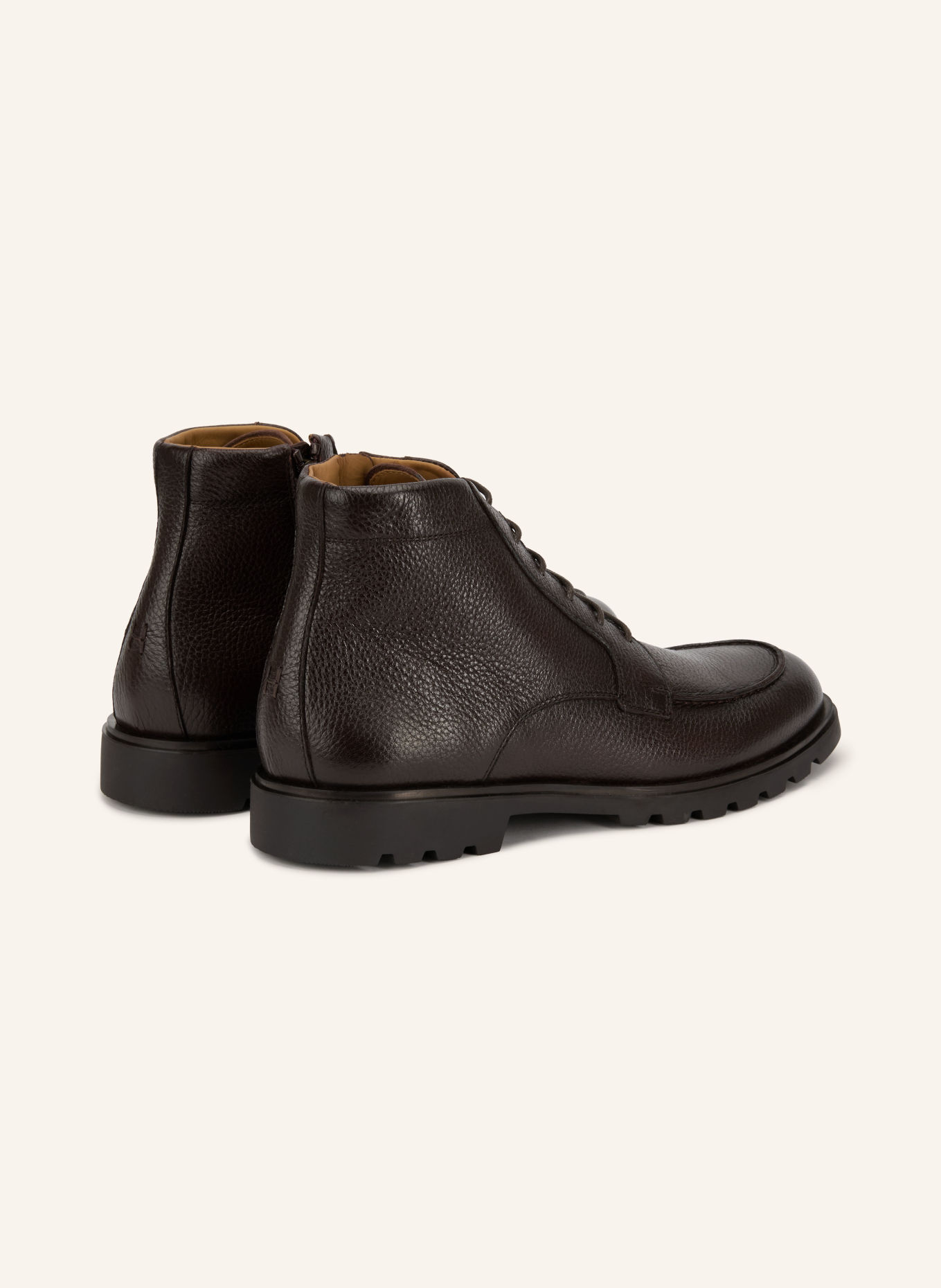 HENDERSON Lace-up boots: DARK BROWN