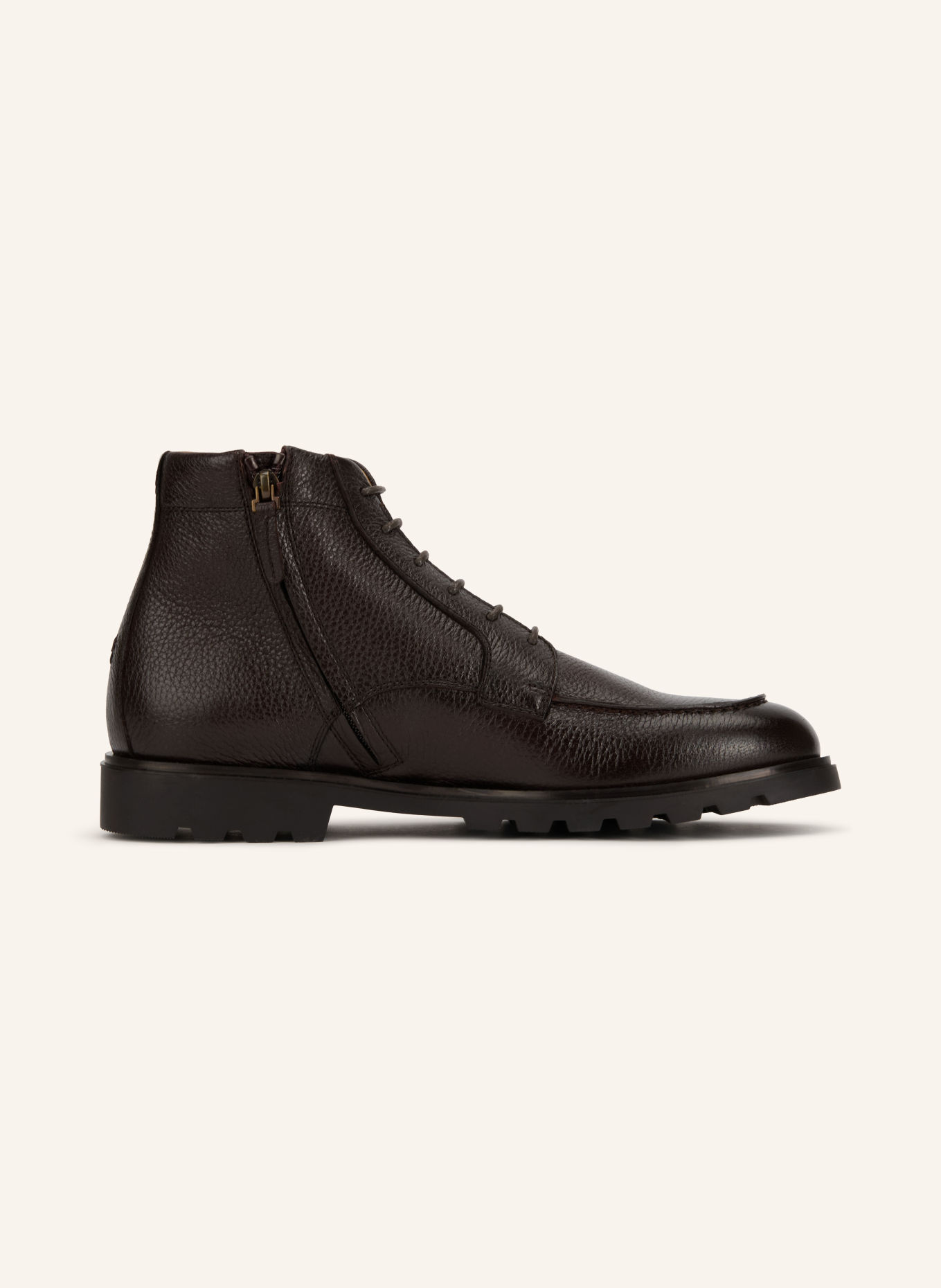 HENDERSON Lace-up boots: DARK BROWN