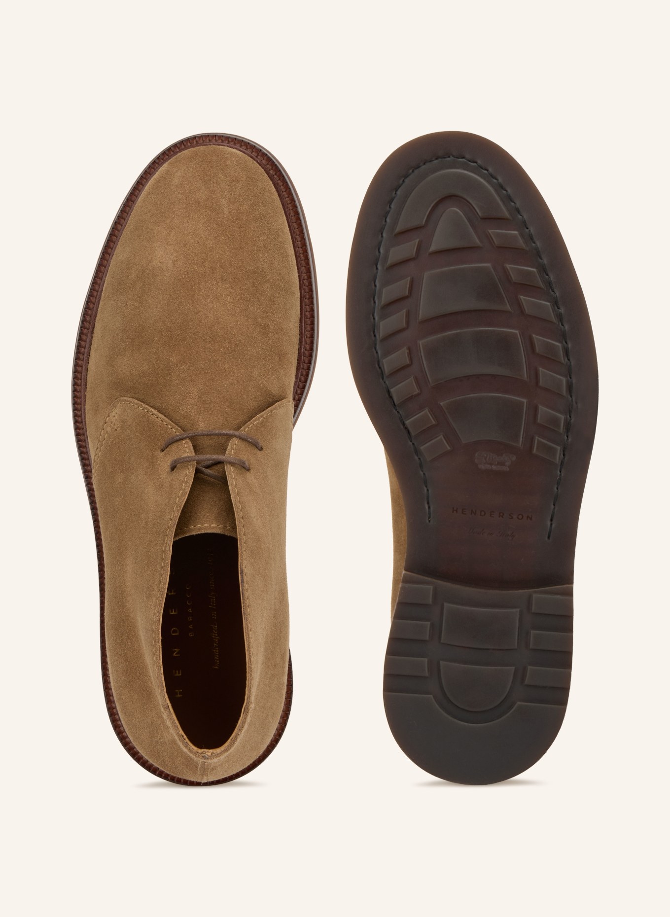 HENDERSON Schnürboots: CAMEL