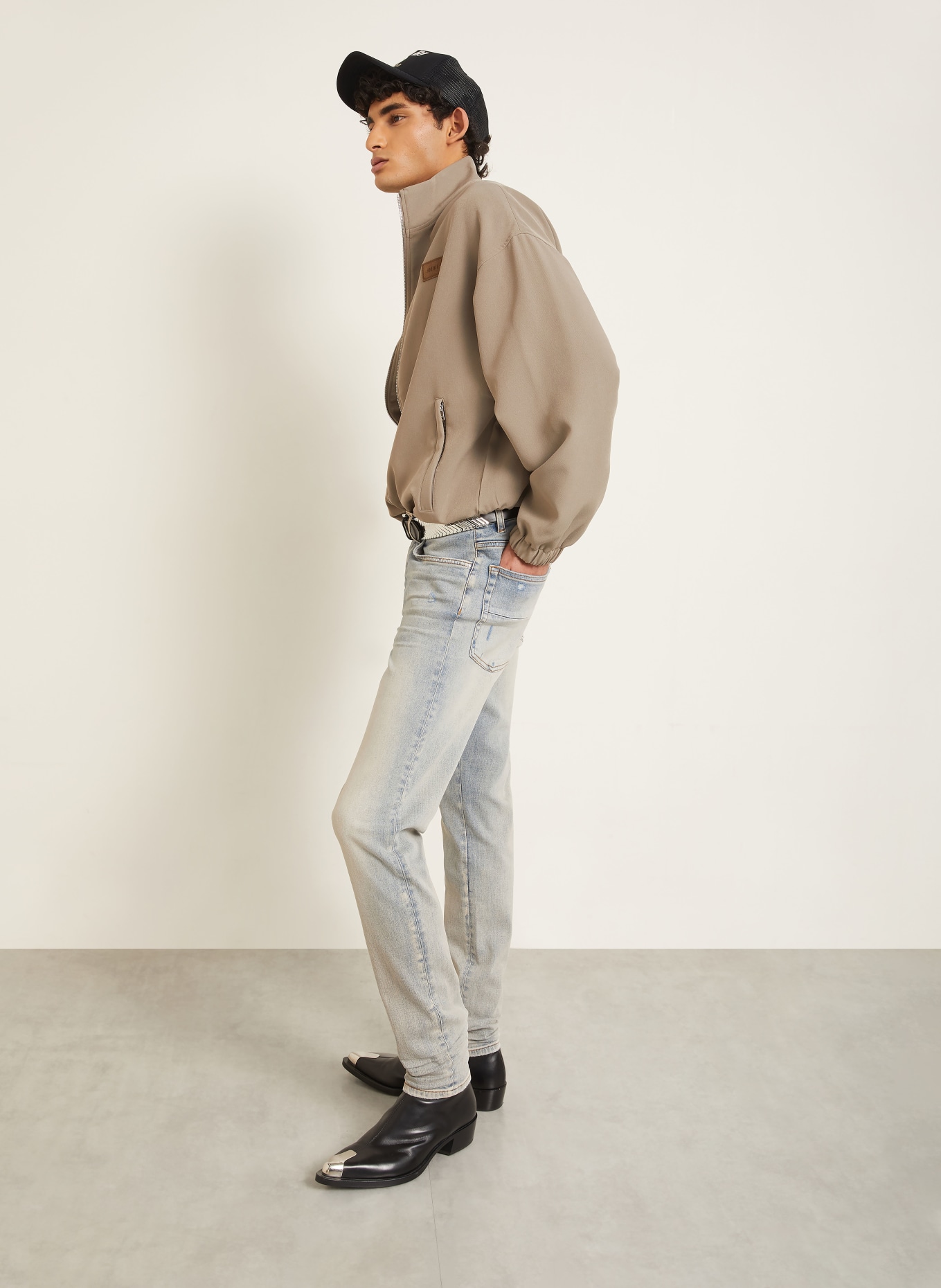 AMIRI Extra Slim Fit Jeans: 000F ANTIQUE INDIGO