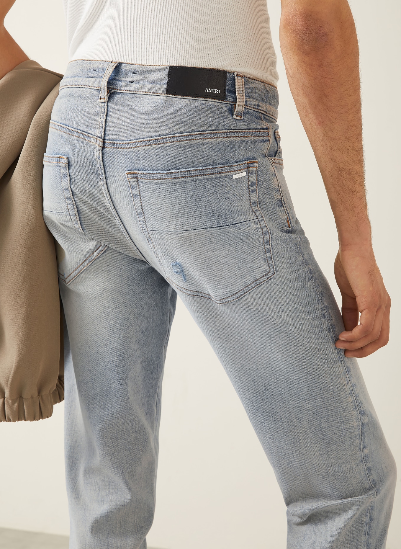 AMIRI Extra Slim Fit Jeans: 000F ANTIQUE INDIGO