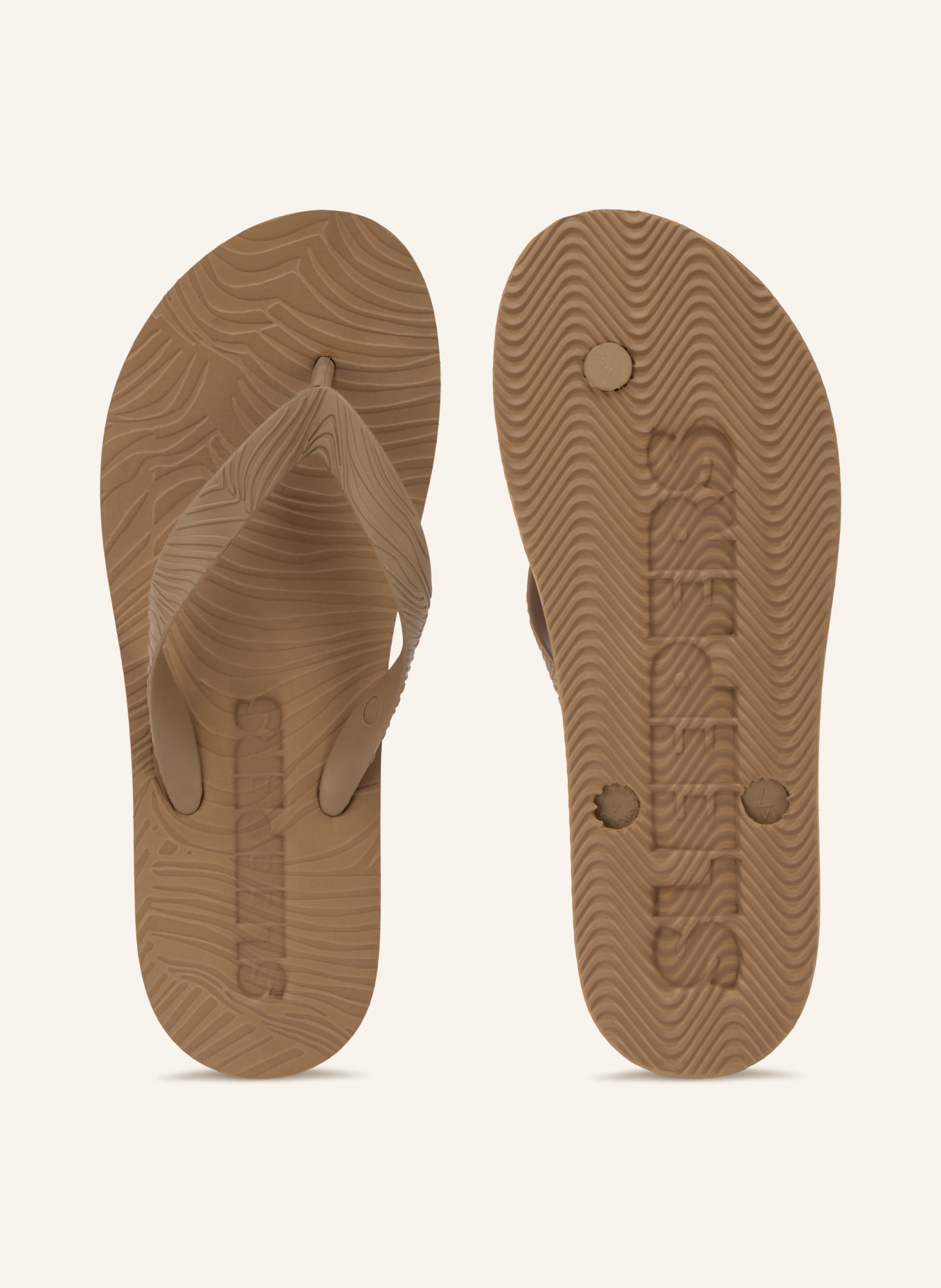 SLEEPERS Flipflops CLASSIC: CAMEL