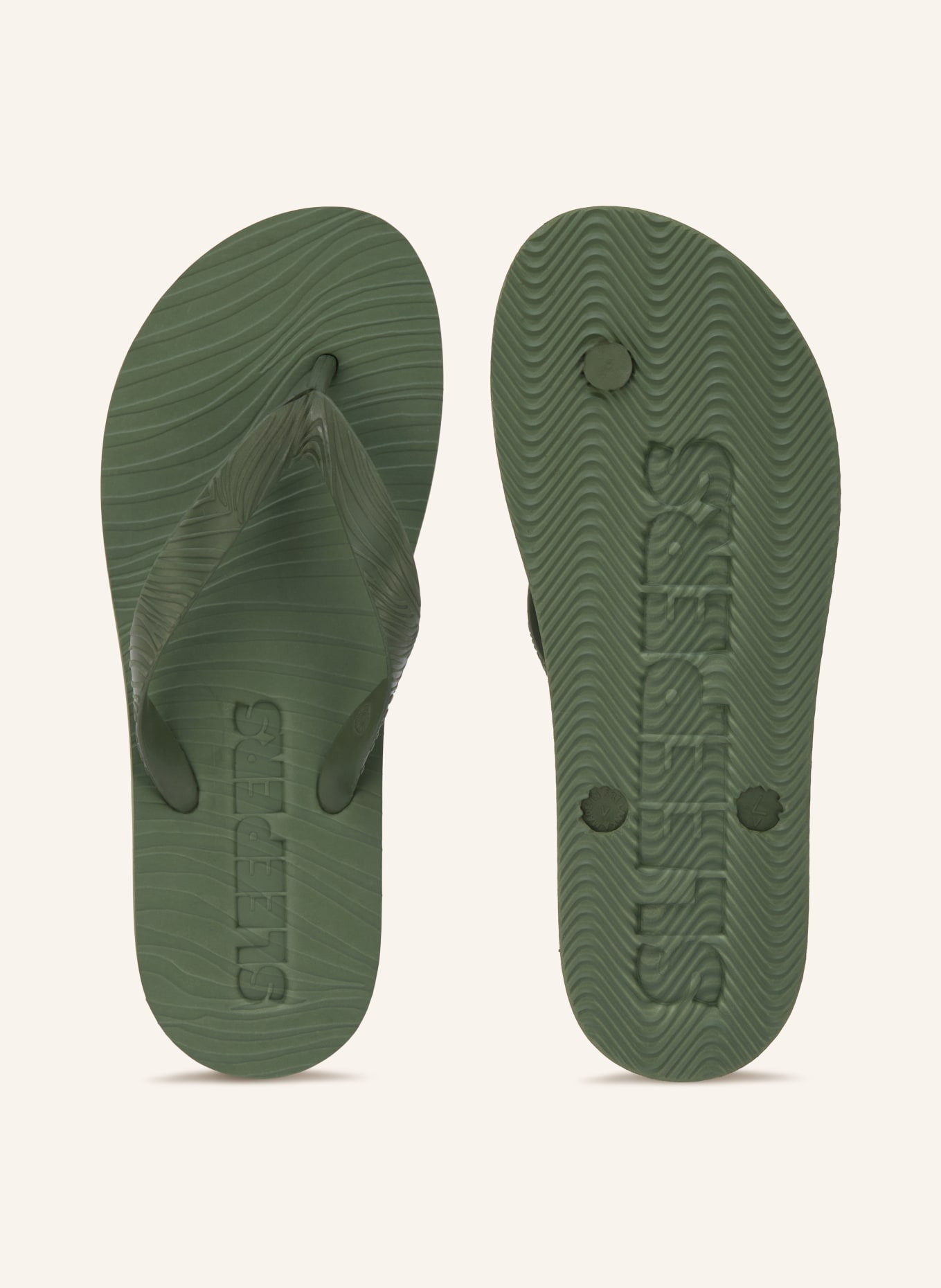 SLEEPERS C CLASSIC Flip-flops: GREEN