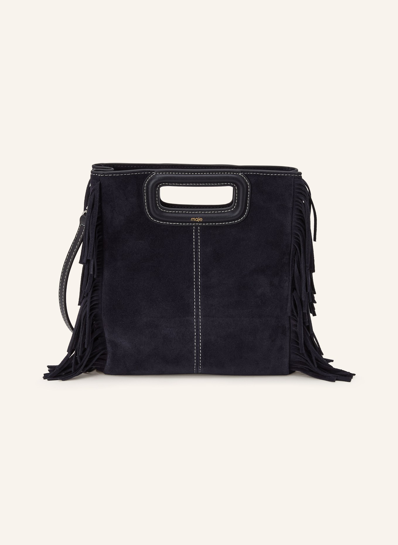 maje Handtasche: DUNKELBLAU