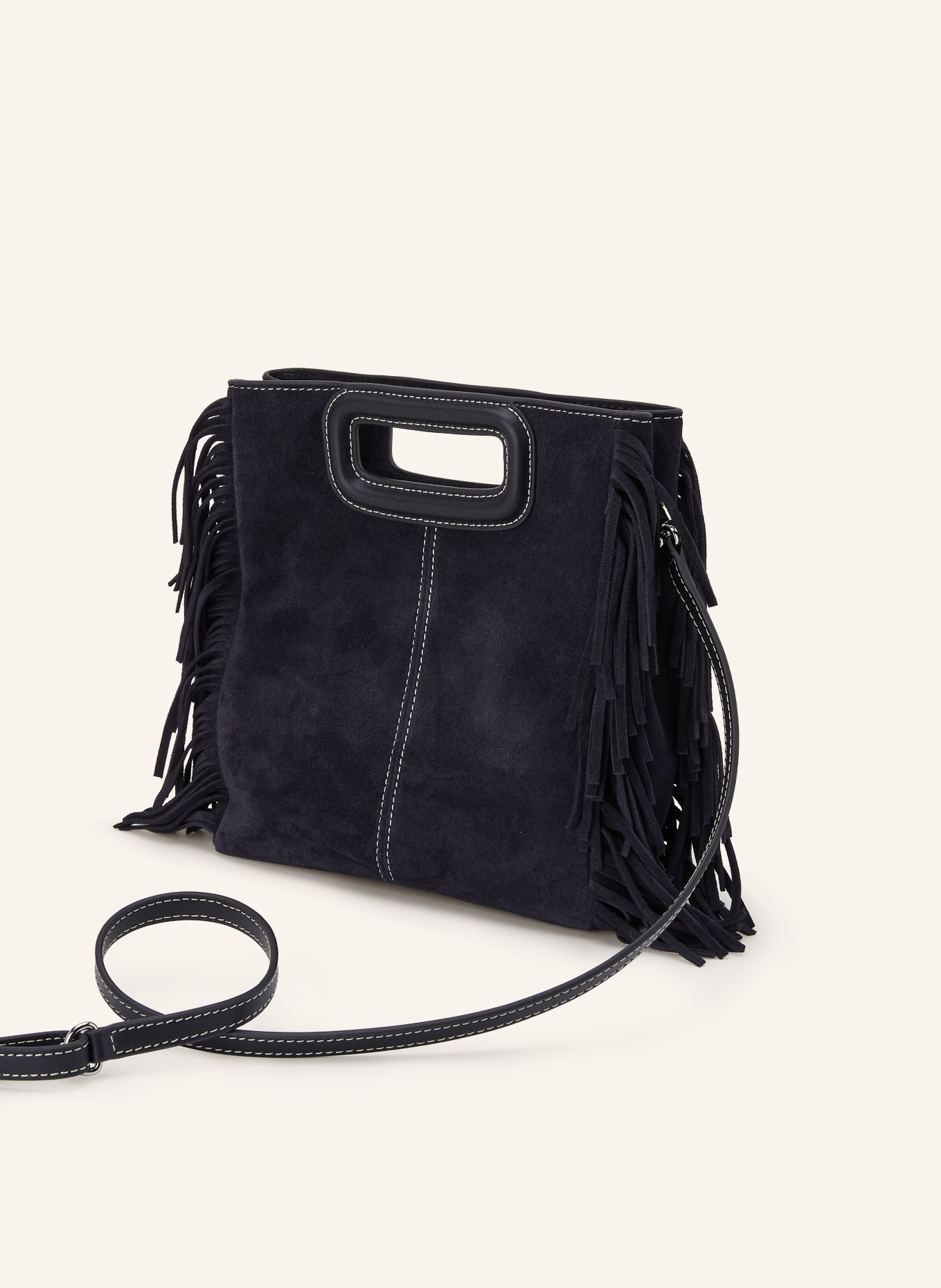 maje Handtasche: DUNKELBLAU