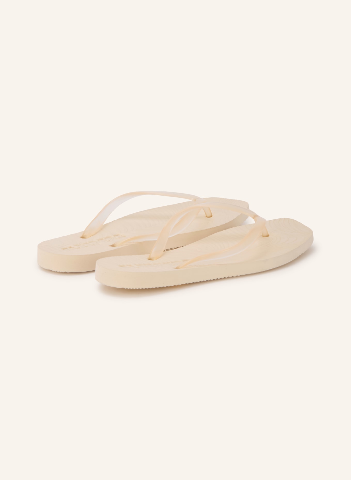 SLEEPERS Flip-flop TAPERED: ECRU