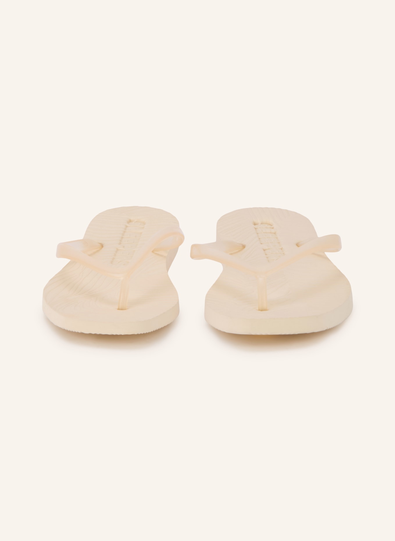 SLEEPERS Flip-flop TAPERED: ECRU