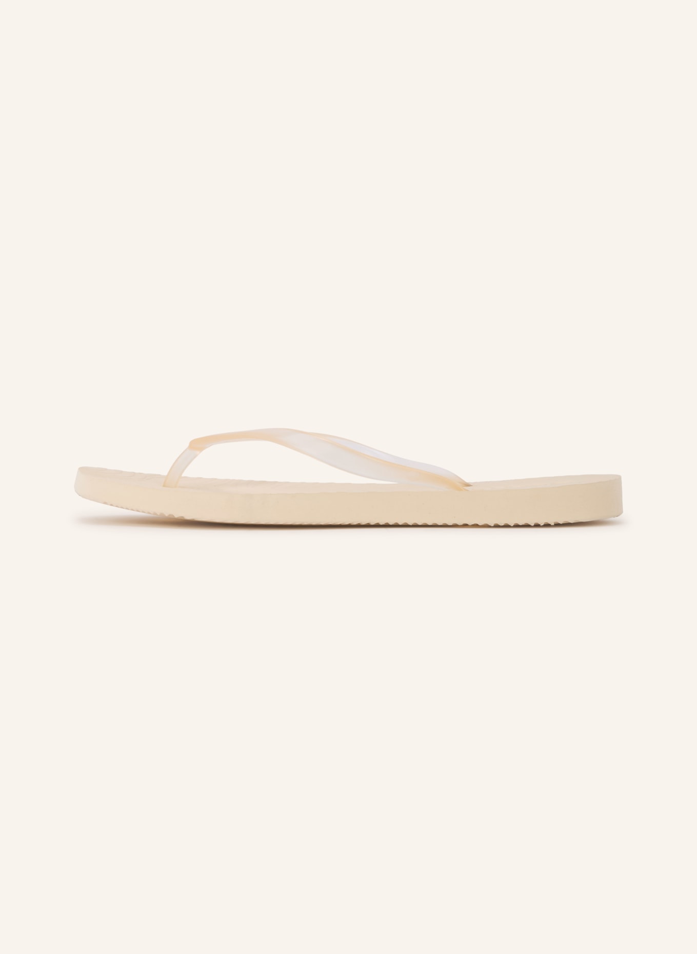 SLEEPERS Flip-flop TAPERED: ECRU