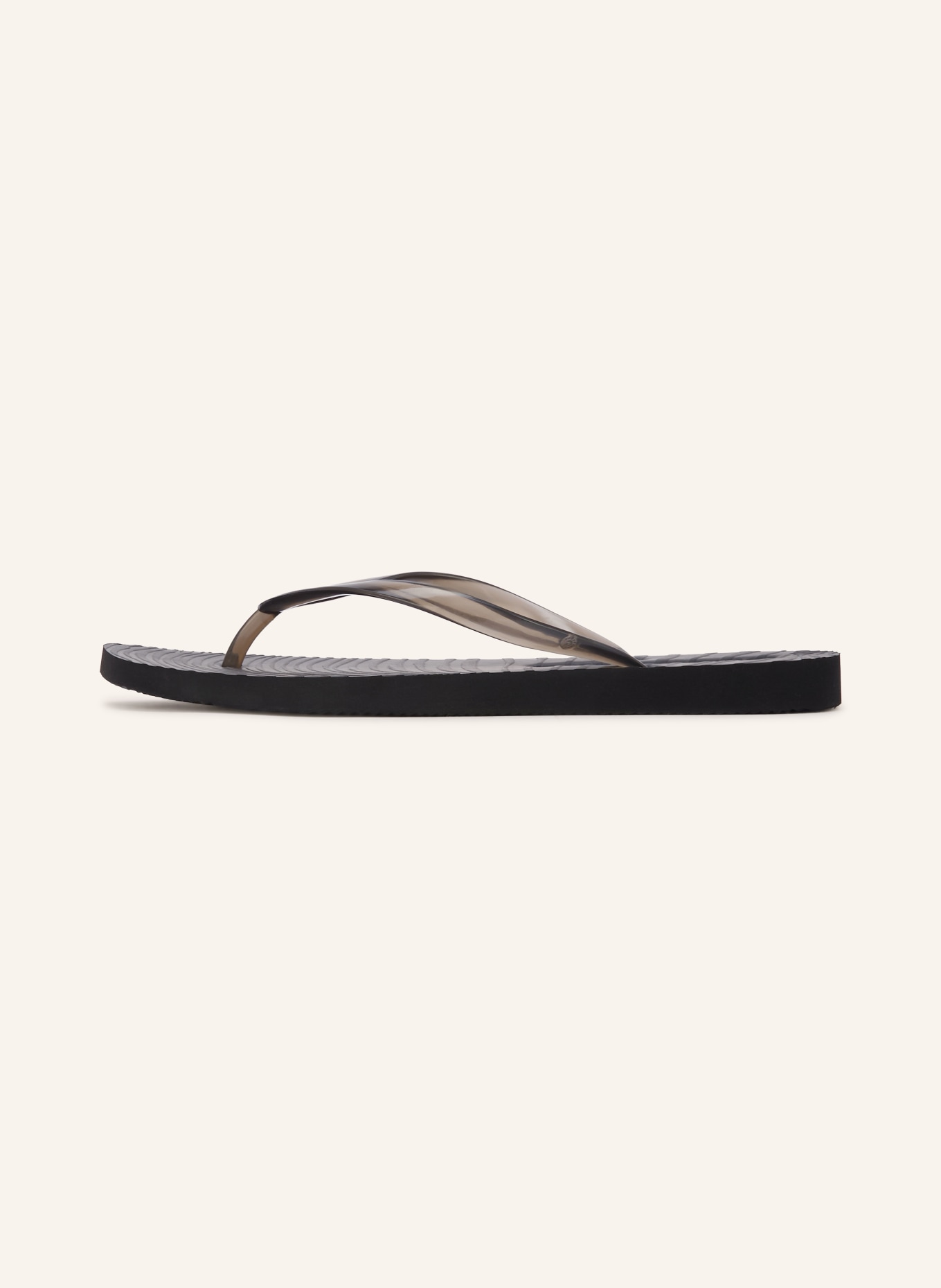 SLEEPERS Flip-flop TAPERED: ZWART