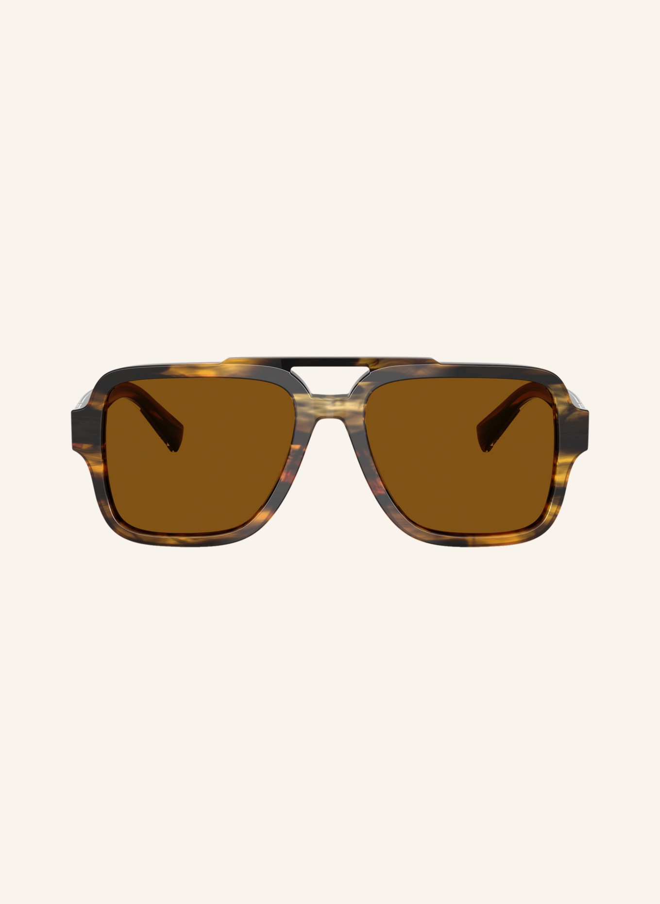 DOLCE & GABBANA Okulary przeciwsłoneczne DG4544: HAVANA/ BRĄZOWY