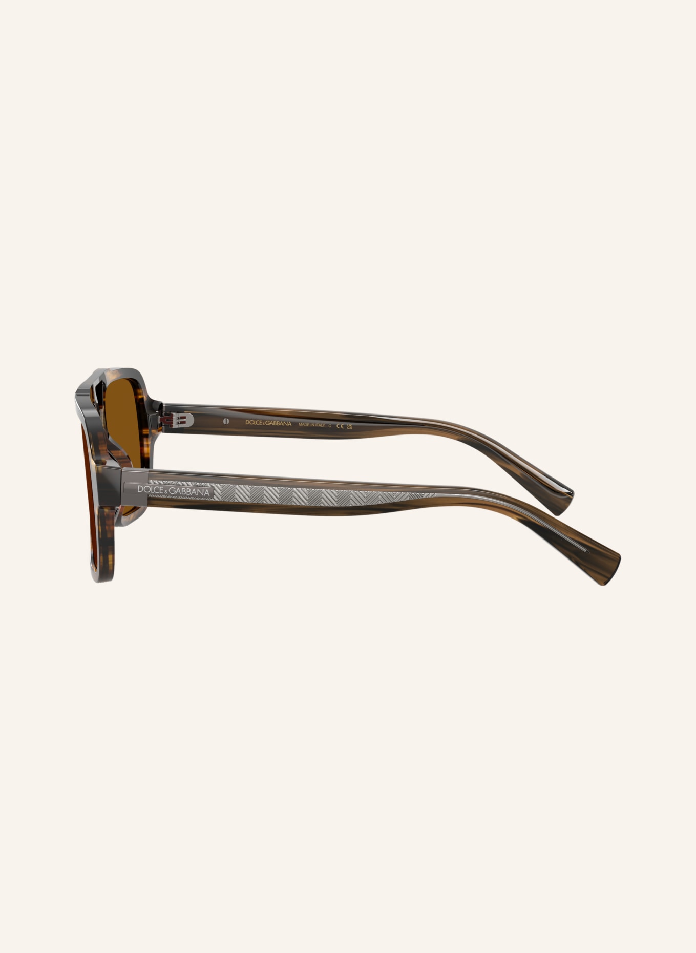 DOLCE & GABBANA Okulary przeciwsłoneczne DG4544: HAVANA/ BRĄZOWY