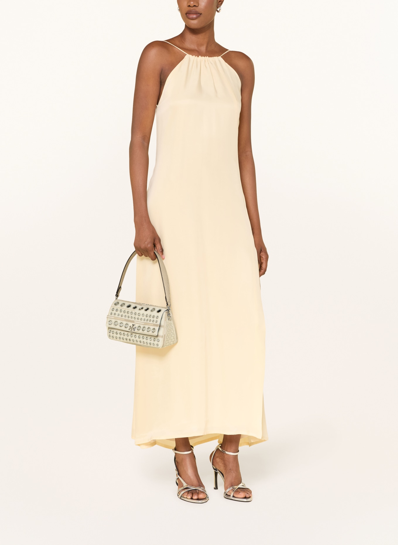 TORY BURCH CHARLIE Handbag: ECRU / BEIGE