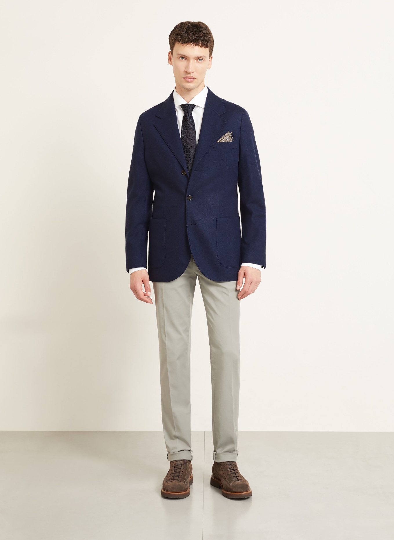 BRUNELLO CUCINELLI Comfort Fit Shirt: WHITE