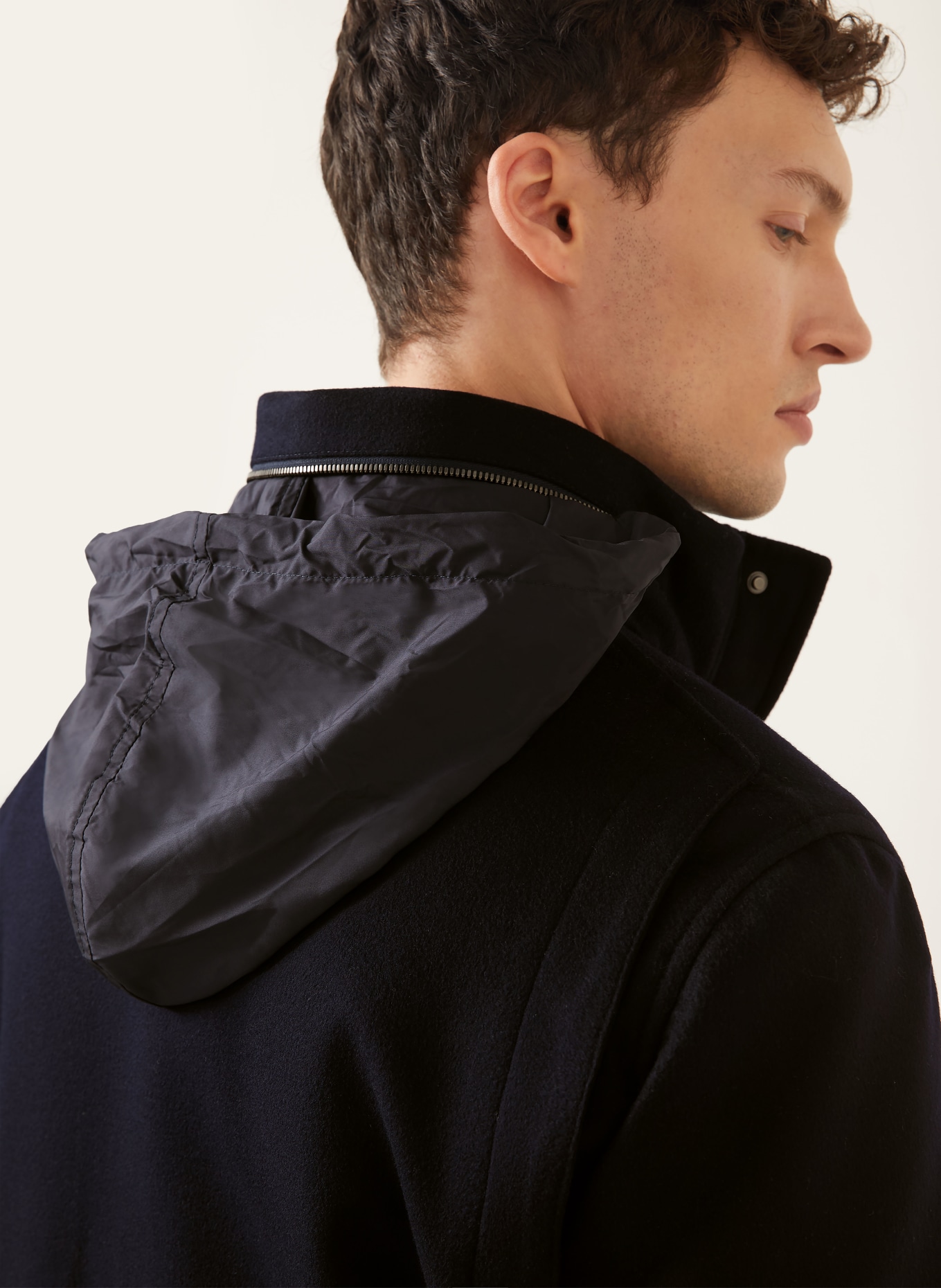 BRUNELLO CUCINELLI Cashmere Parka: DARK BLUE
