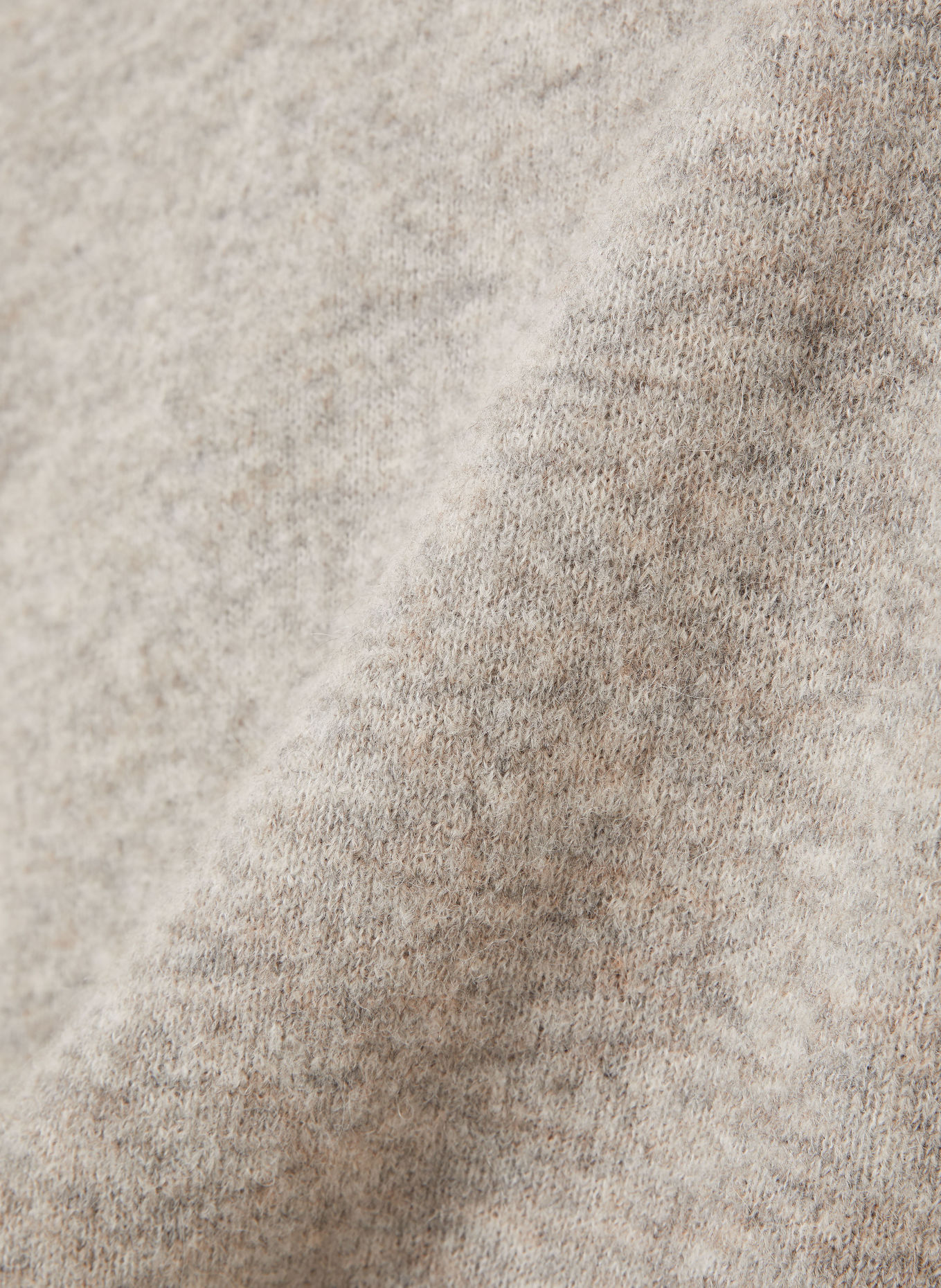 BRUNELLO CUCINELLI Pull à col roulé en alpaga: GRIS