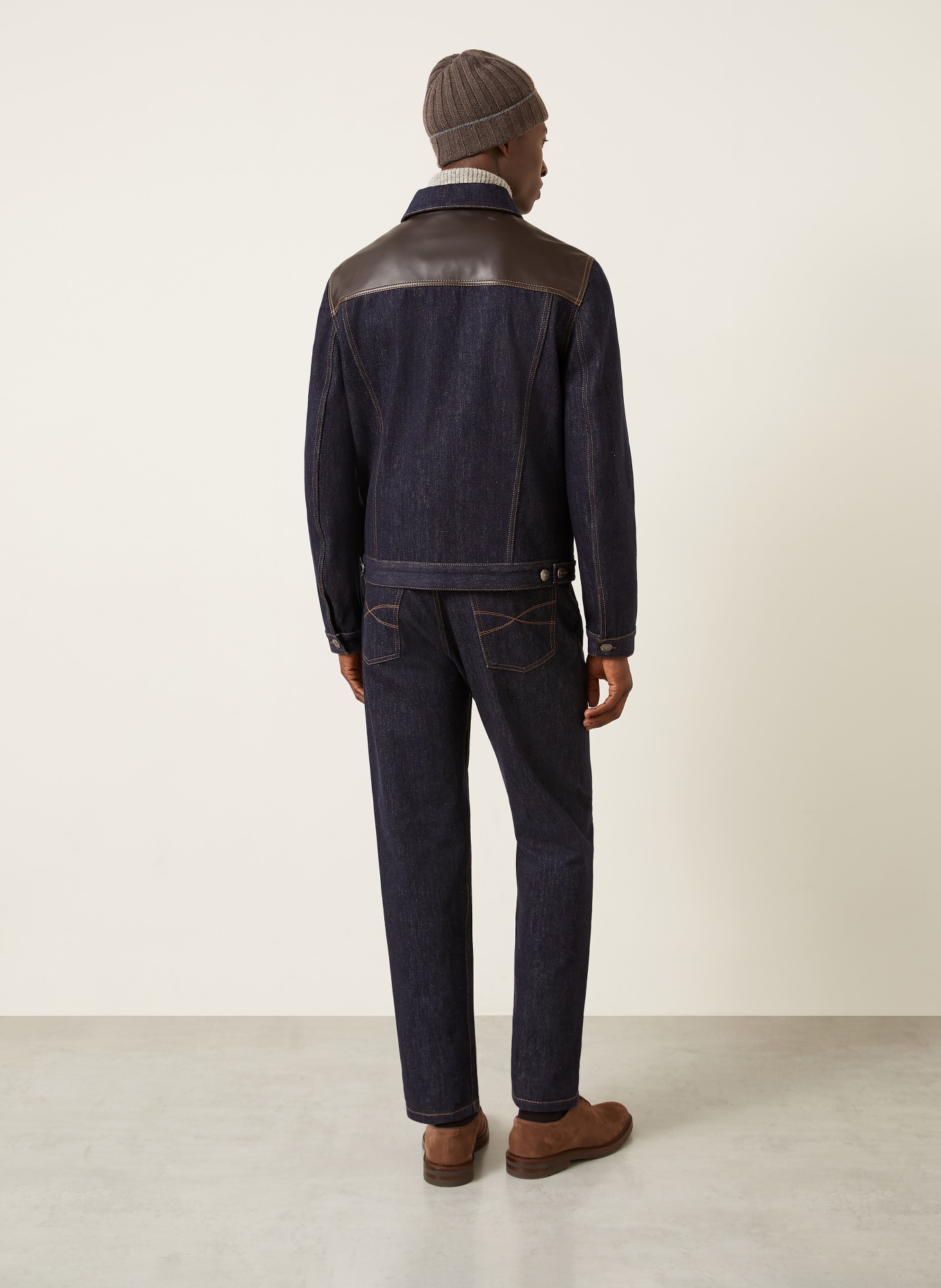 BRUNELLO CUCINELLI Jeansy Iconic Fit: C9014 DENIM RAW