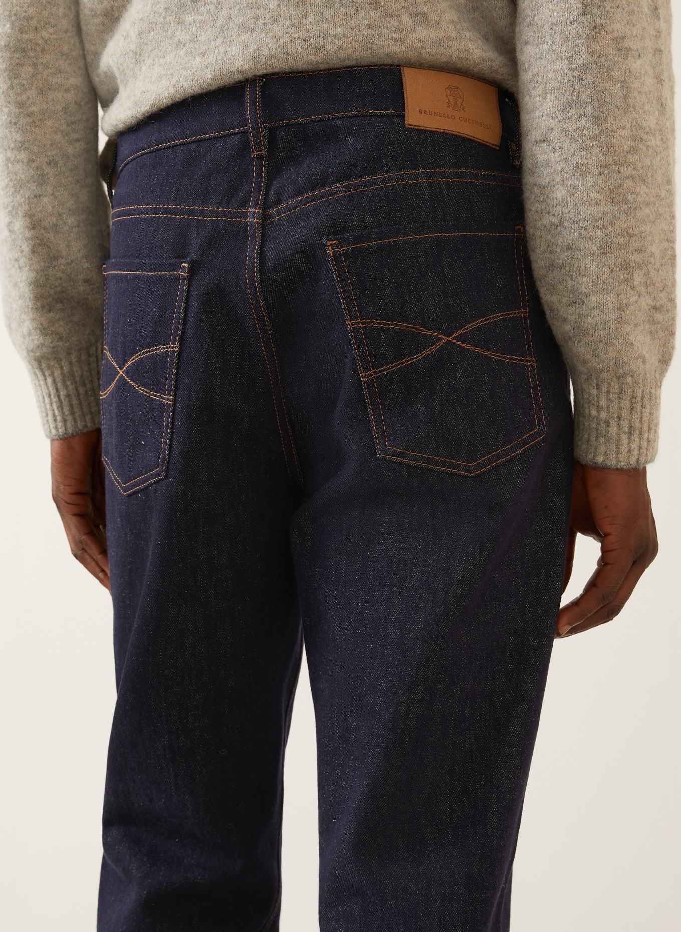 BRUNELLO CUCINELLI Jeansy Iconic Fit: C9014 DENIM RAW