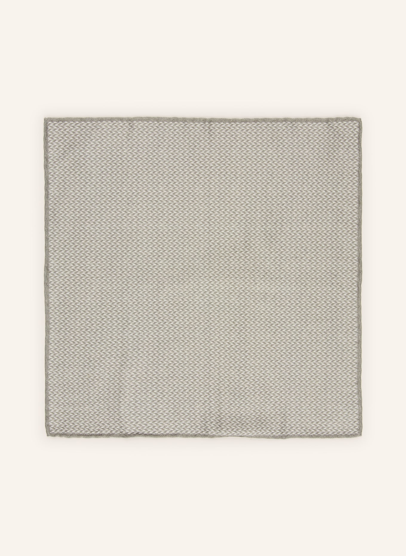 BRUNELLO CUCINELLI Einstecktuch: HELLGRÜN / WEISS