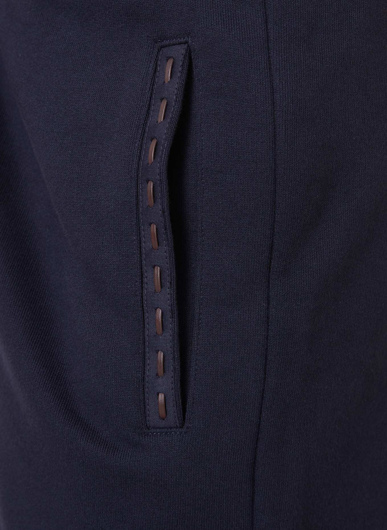 FENDI Sweatshorts: DUNKELBLAU / DUNKELBRAUN