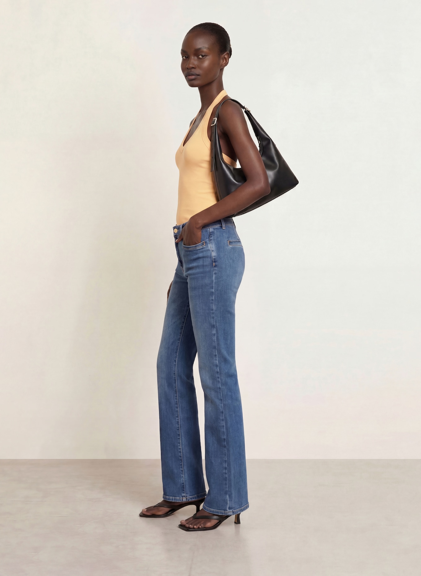 REISS Top NINA: HELLORANGE