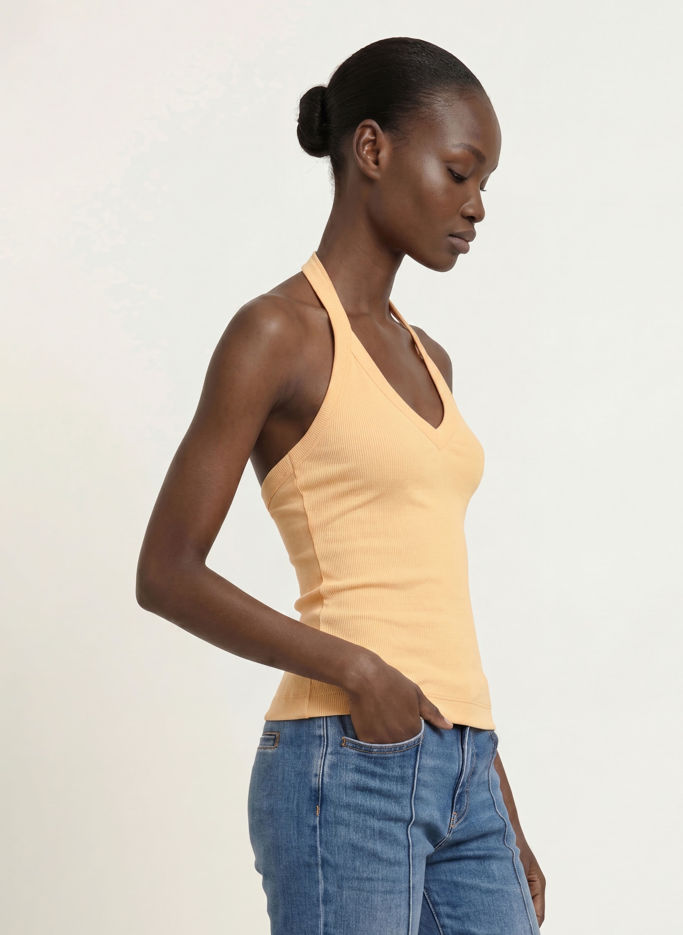 REISS Top NINA: HELLORANGE