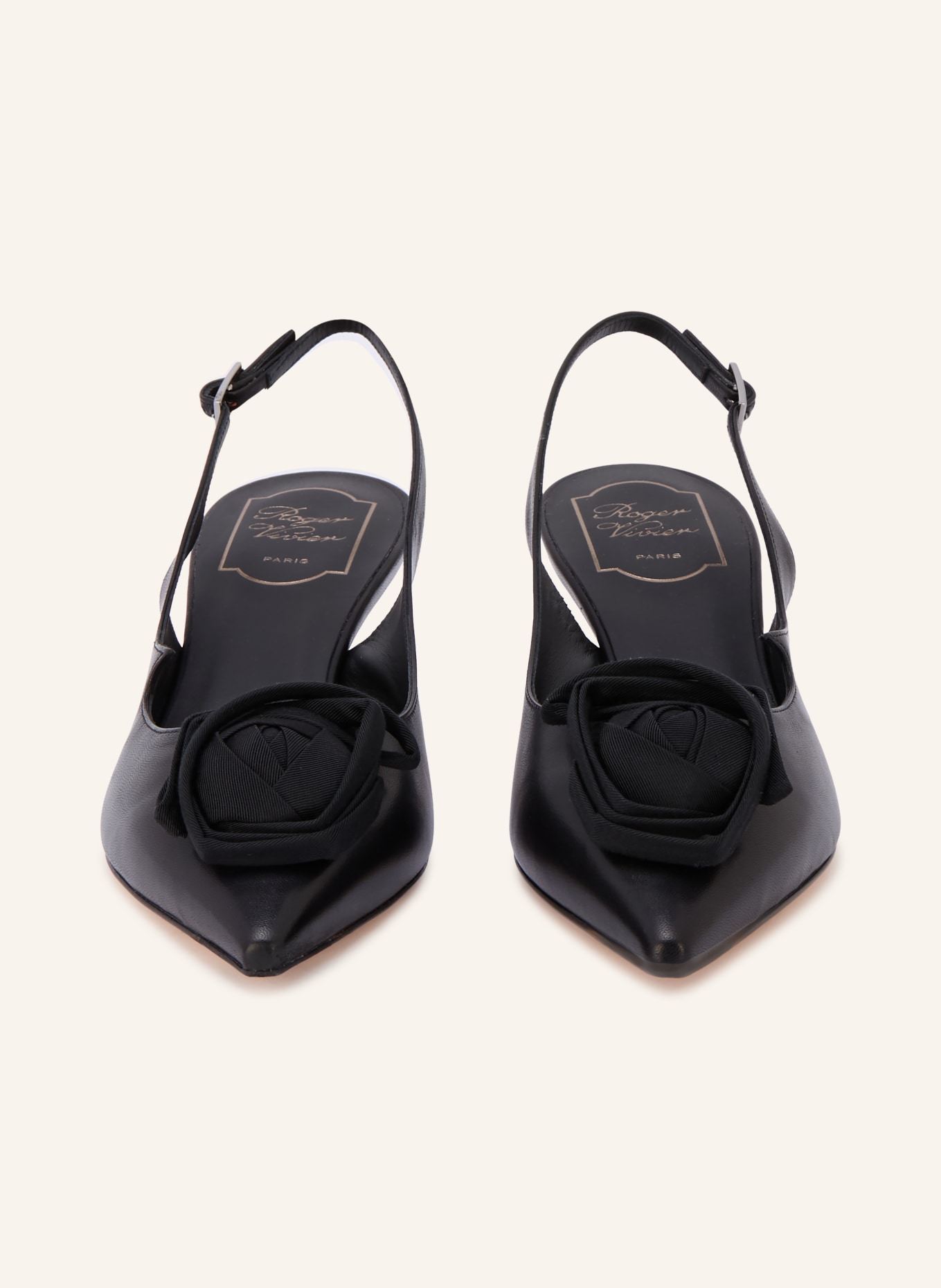 Roger Vivier Slingpumps ROSE VIVIER: SCHWARZ