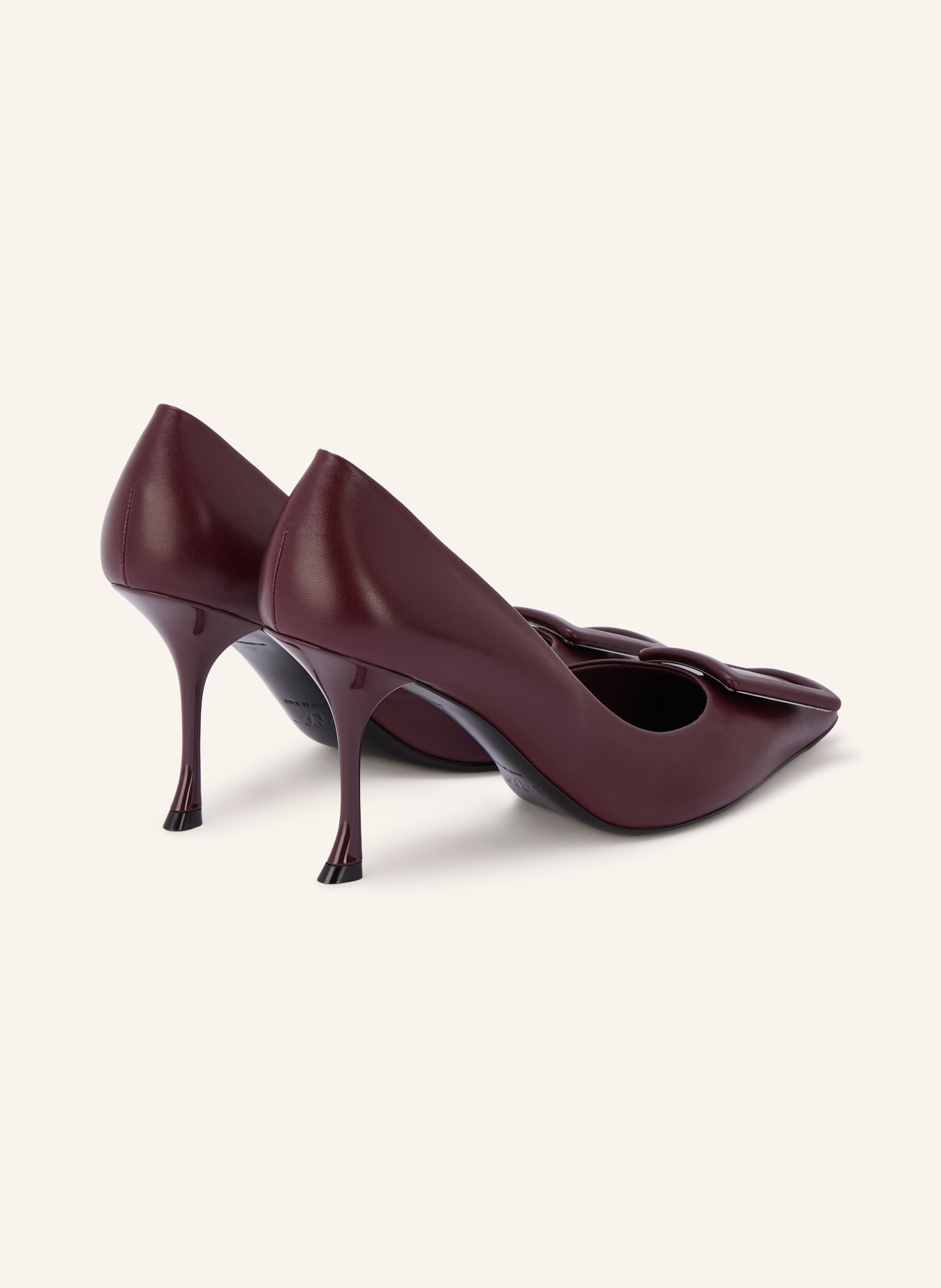 Roger Vivier Pumps: DUNKELROT